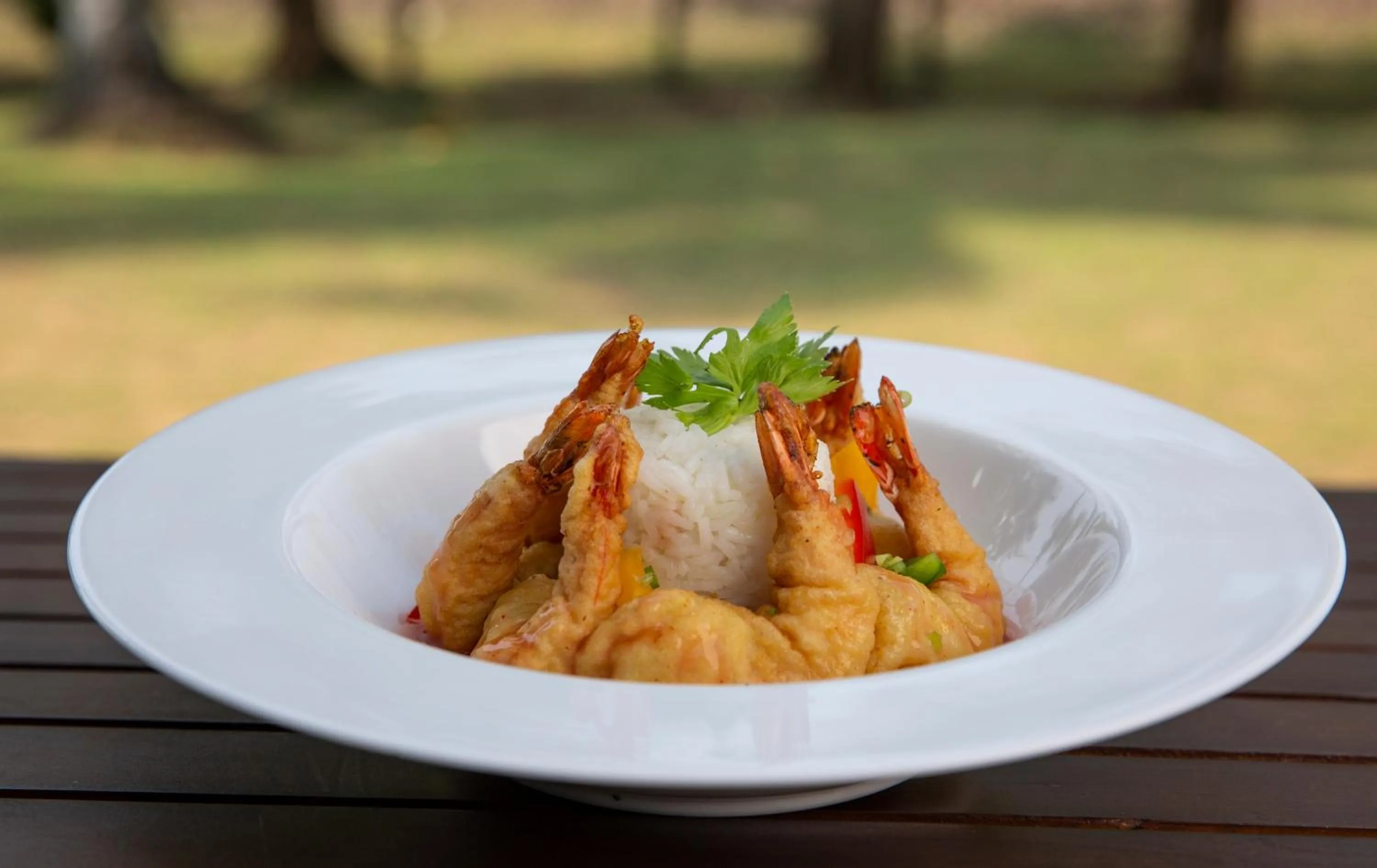 Food close-up in Palm Beach Inn & Sea Shells Cabanas