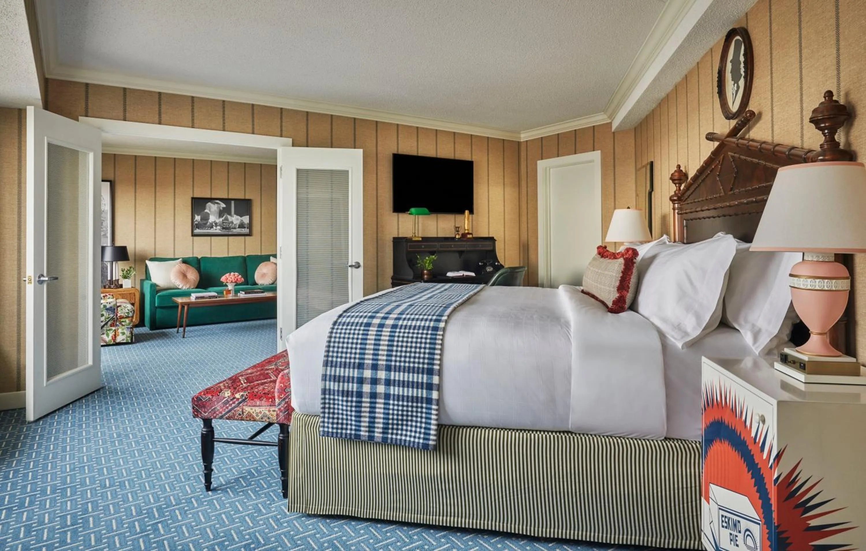 Bedroom, Bed in Graduate by Hilton Iowa City