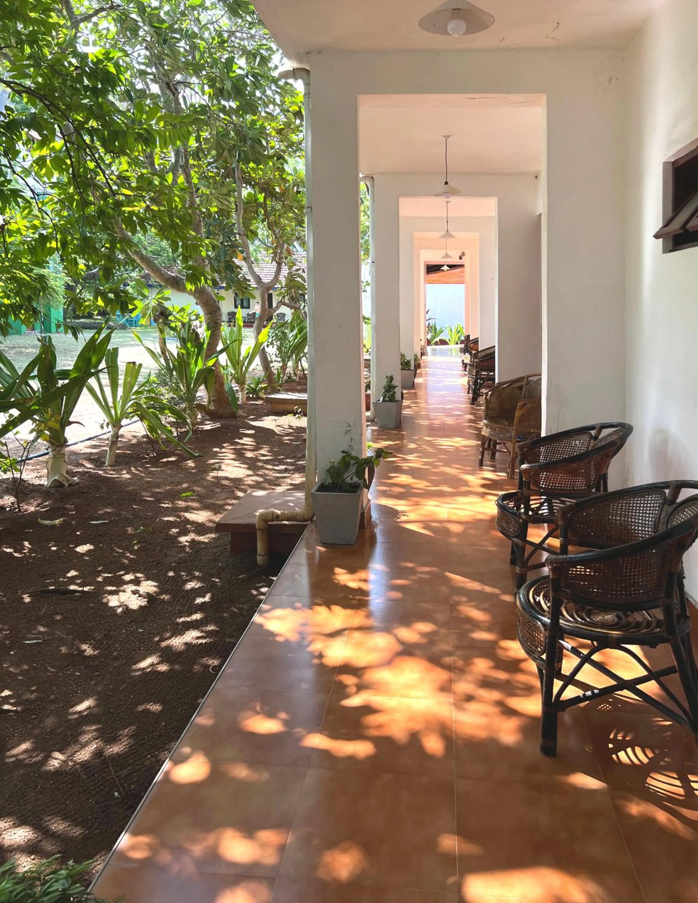 Patio in Secret Escape Nilaveli Ayurveda Hotel & Spa