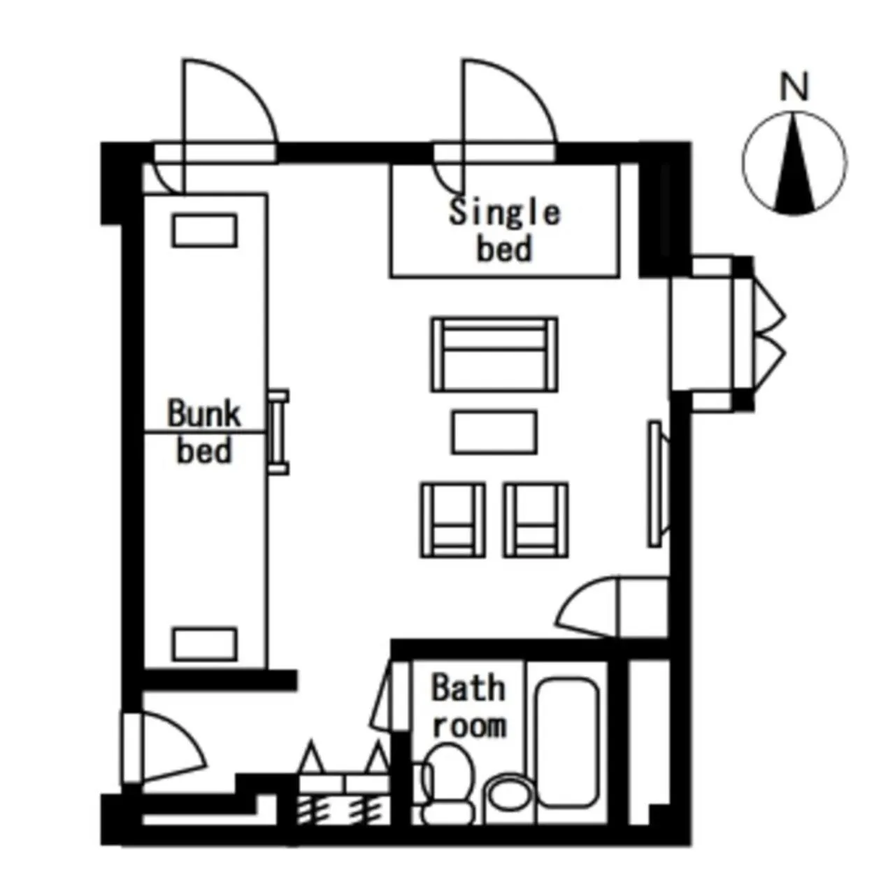 ALPHABED INN Takamatsuekimae