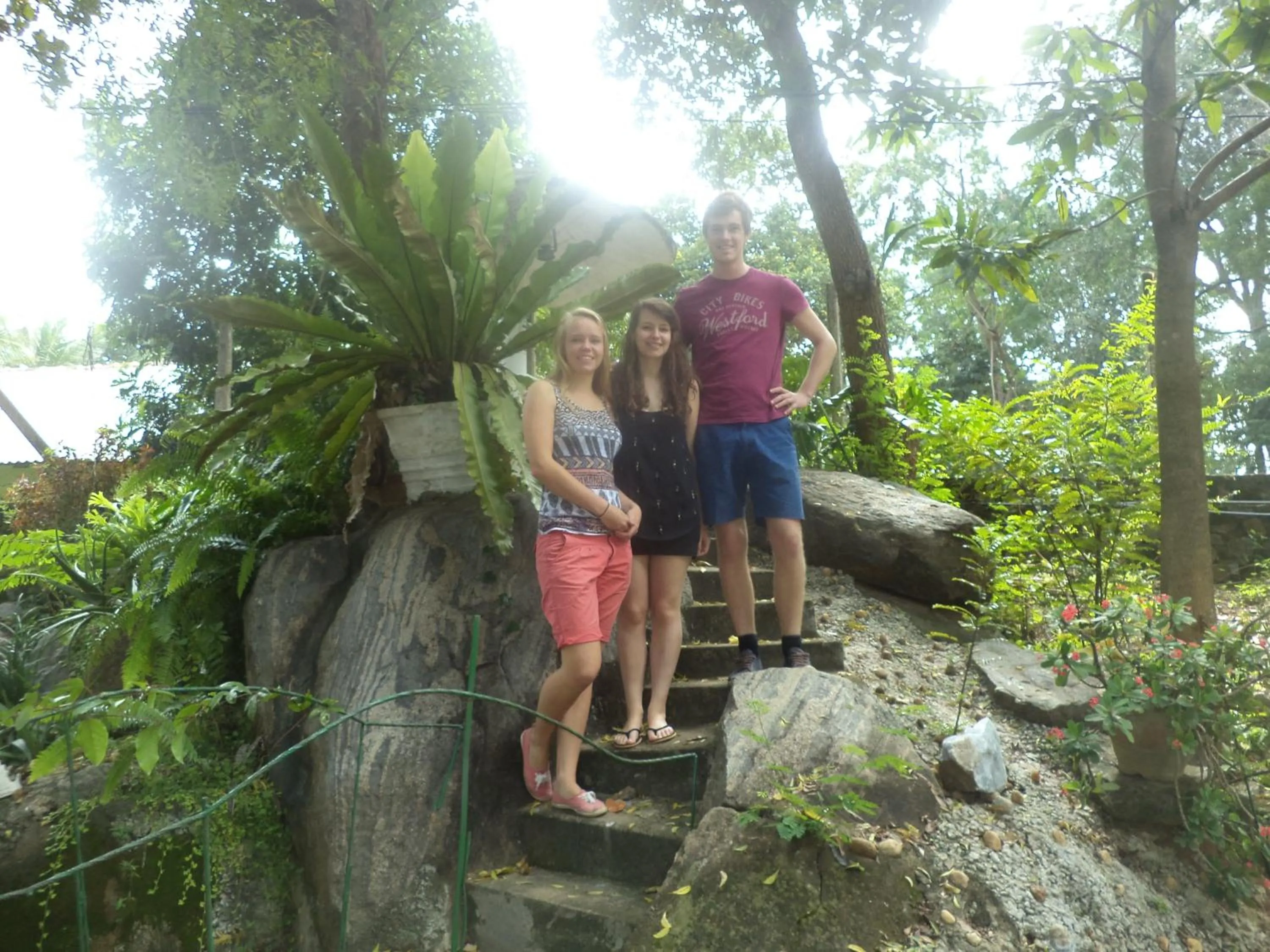 People in Pleasure Island Holiday Home