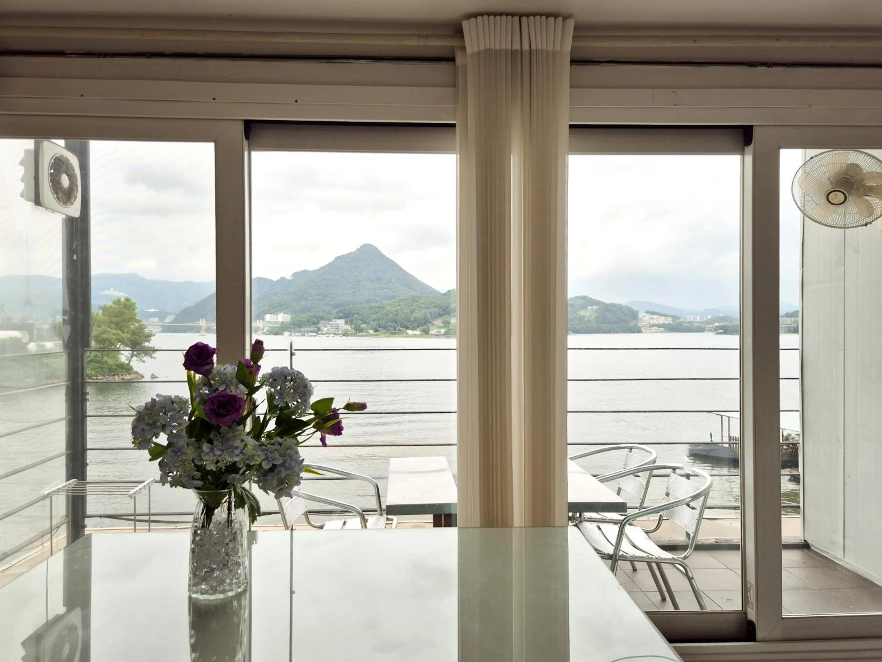 Balcony/Terrace in Interlaken Stay