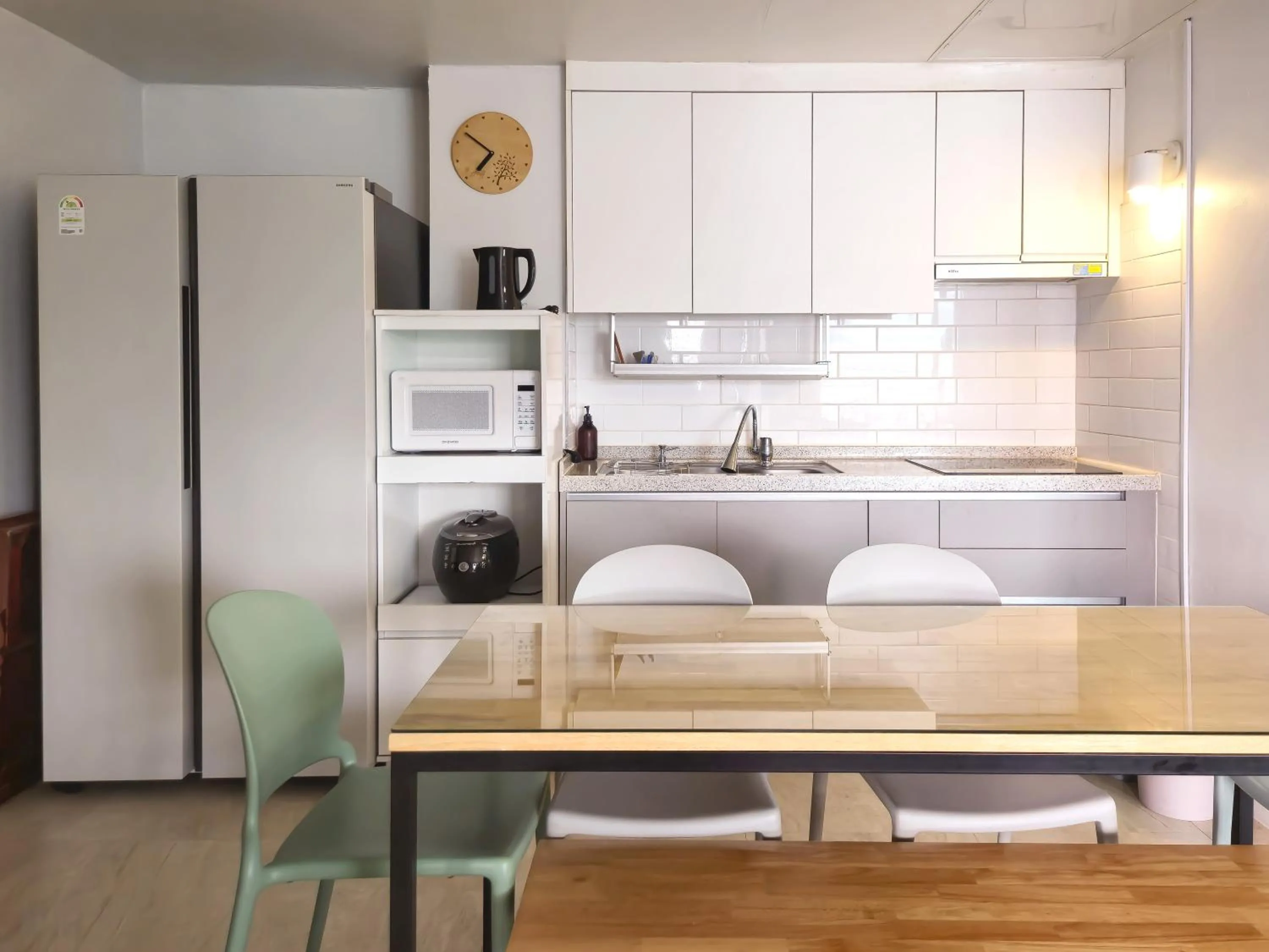 Kitchen or kitchenette in Interlaken Stay