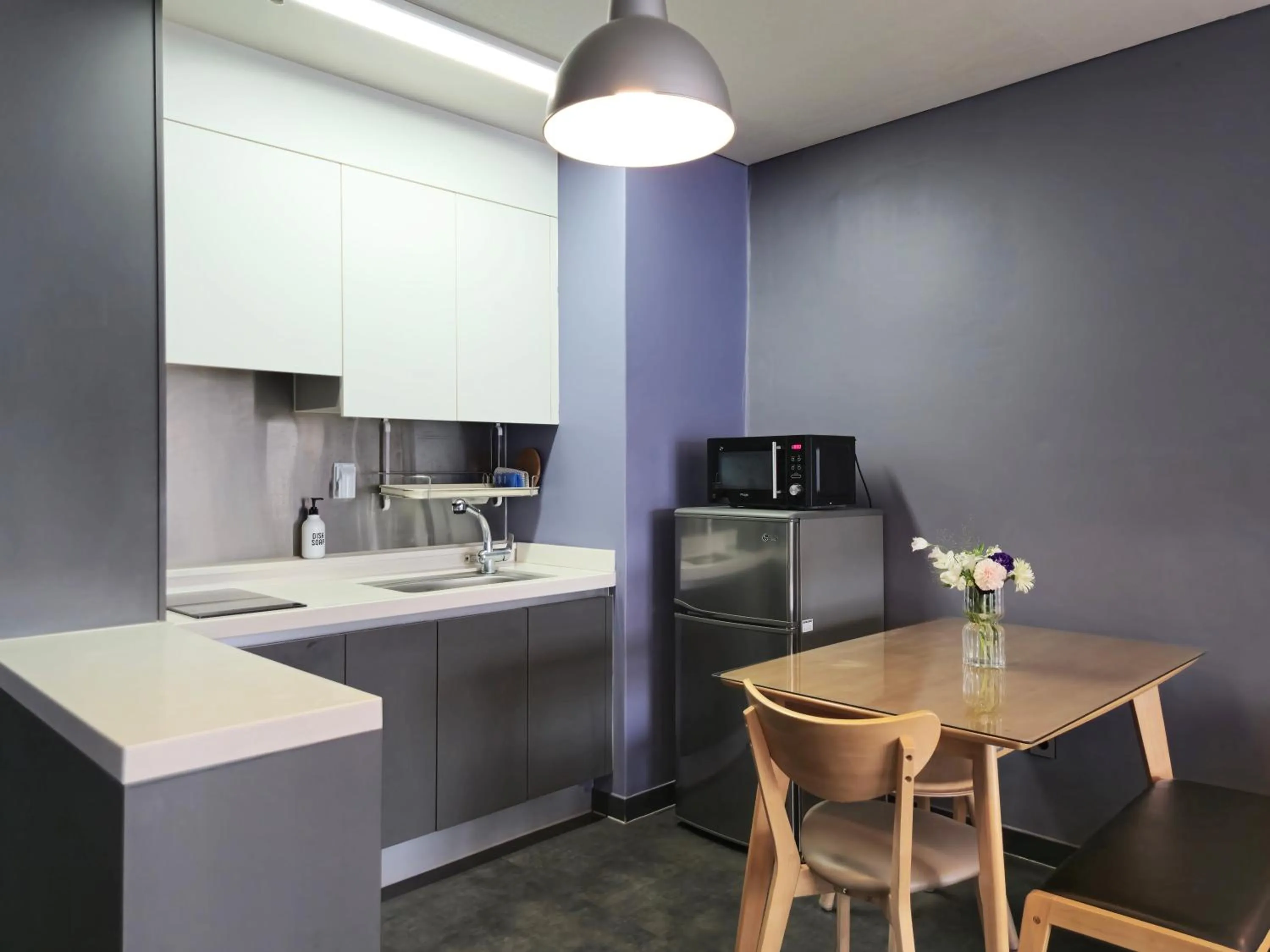 Kitchen or kitchenette in Interlaken Stay