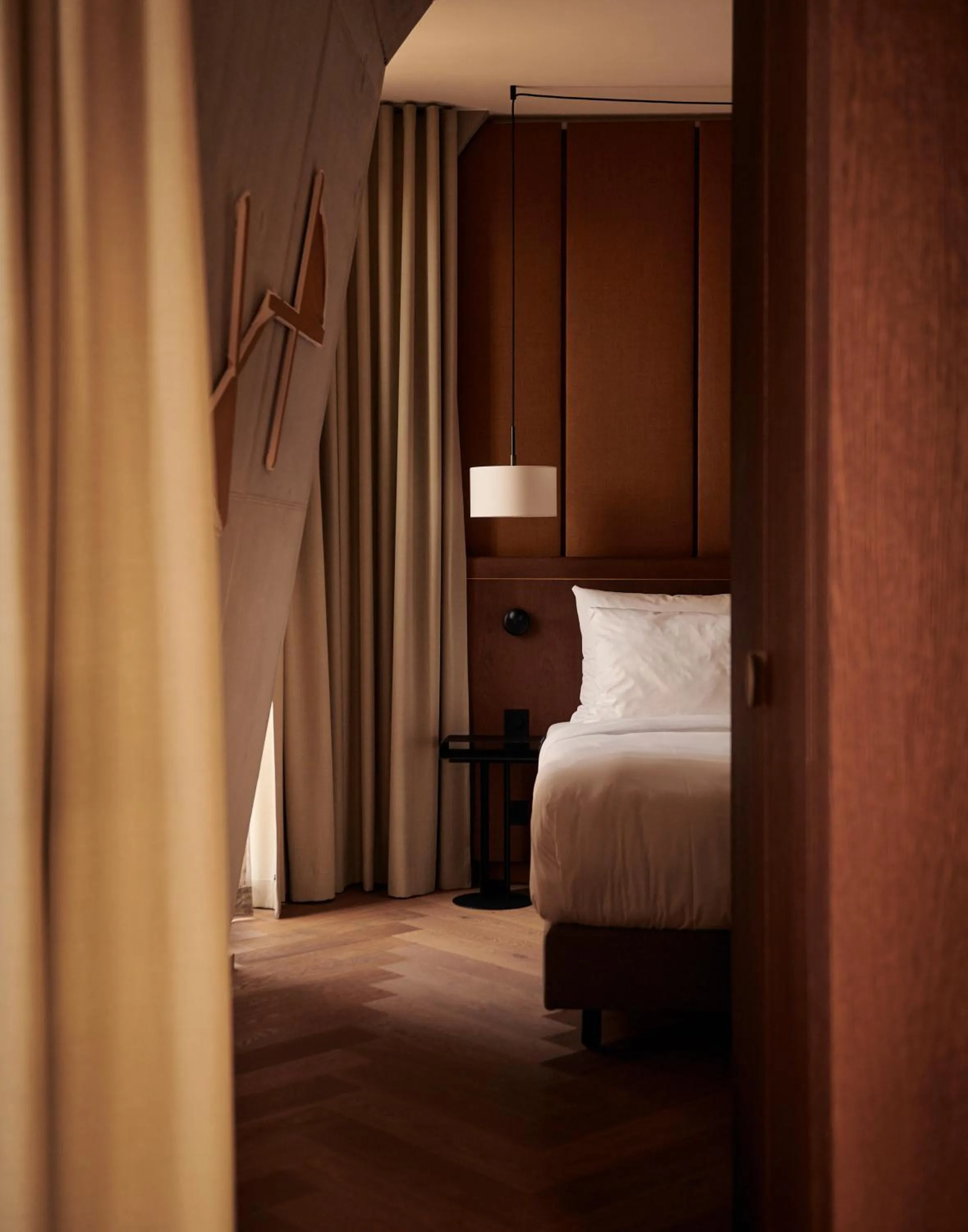 Bedroom, Bed in Karl August - a Neighborhood Hotel