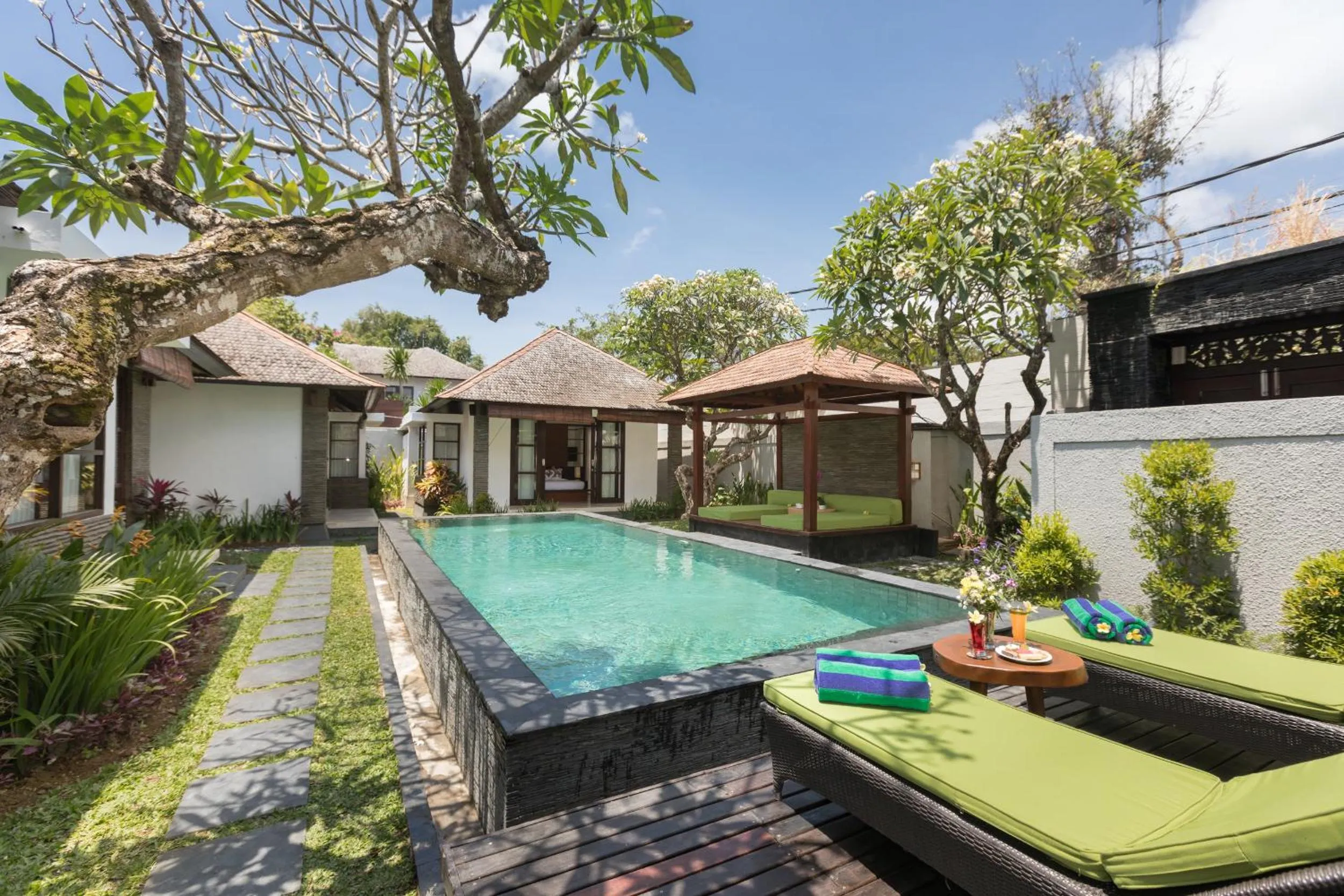 Swimming pool in Villa Litera Seminyak Bali