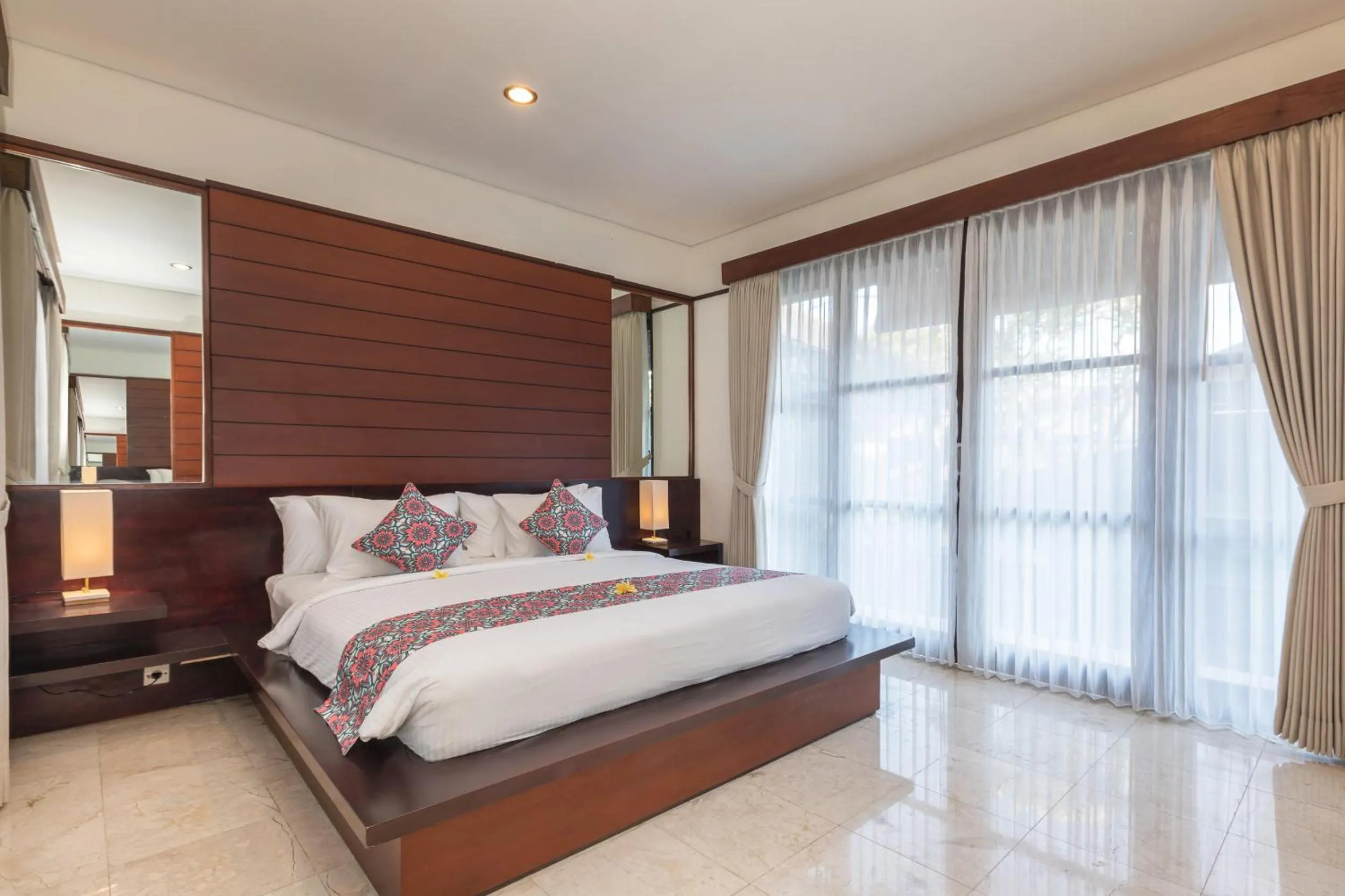 Bedroom, Bed in Villa Litera Seminyak Bali