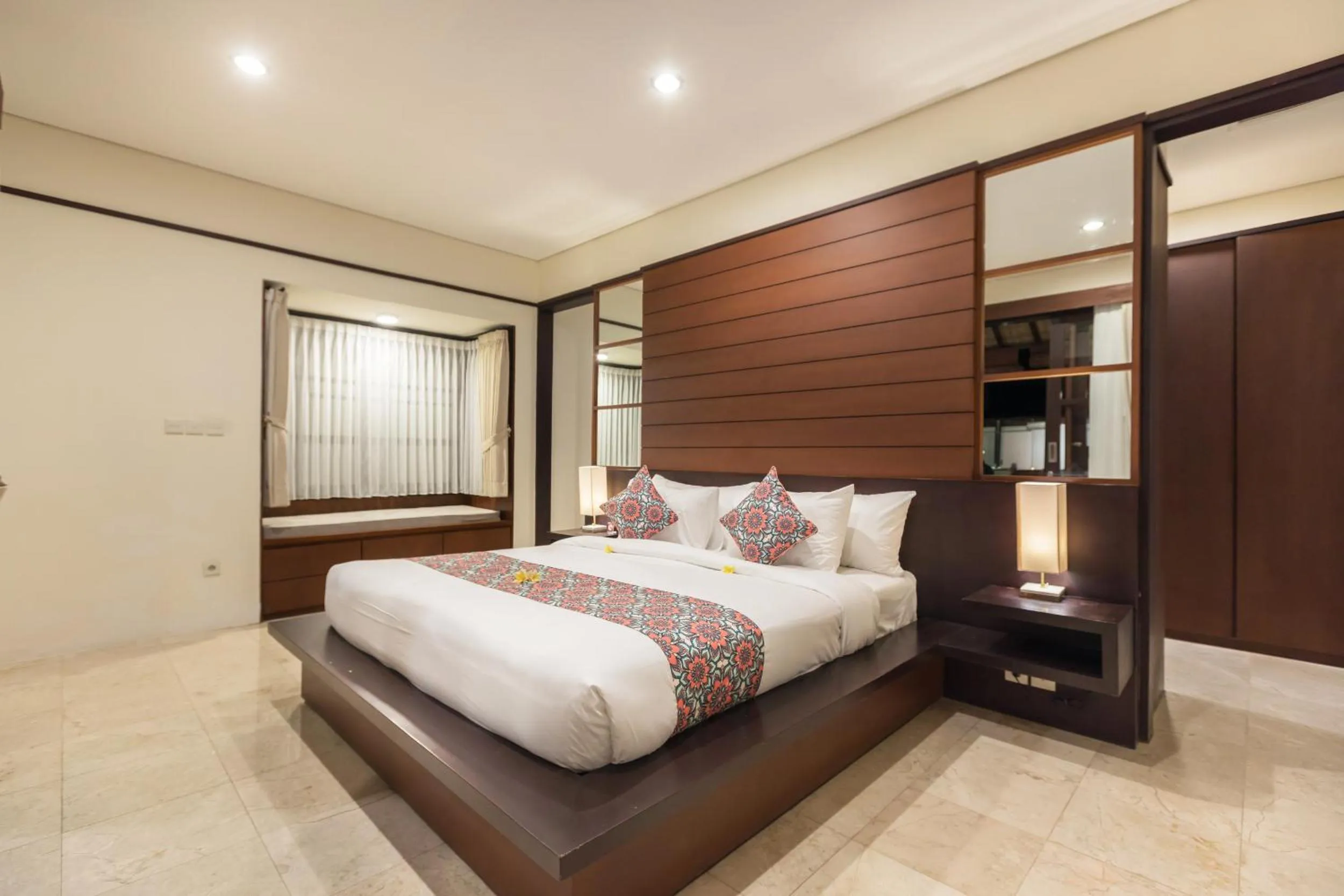 Bedroom, Bed in Villa Litera Seminyak Bali