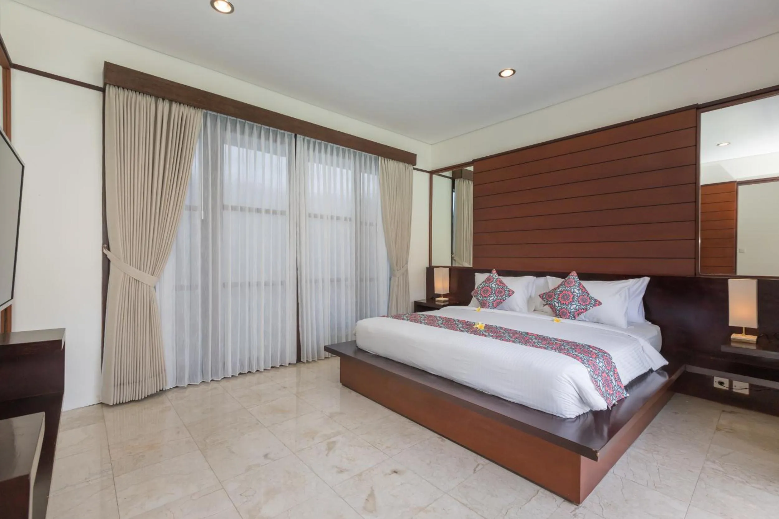 Bedroom, Bed in Villa Litera Seminyak Bali