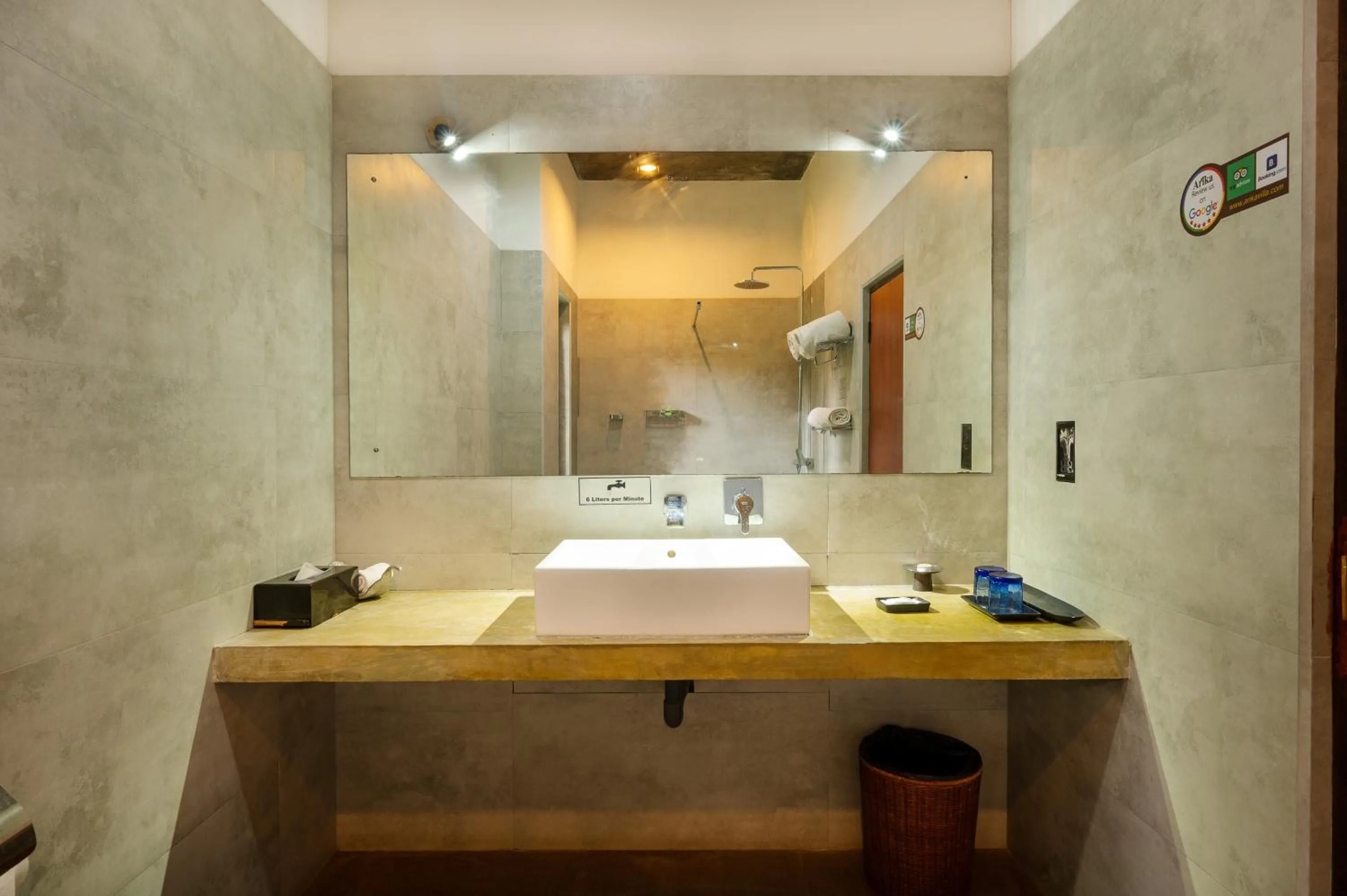 Bathroom in Arika Villa - Special Deals on F&B and Spa Treatments
