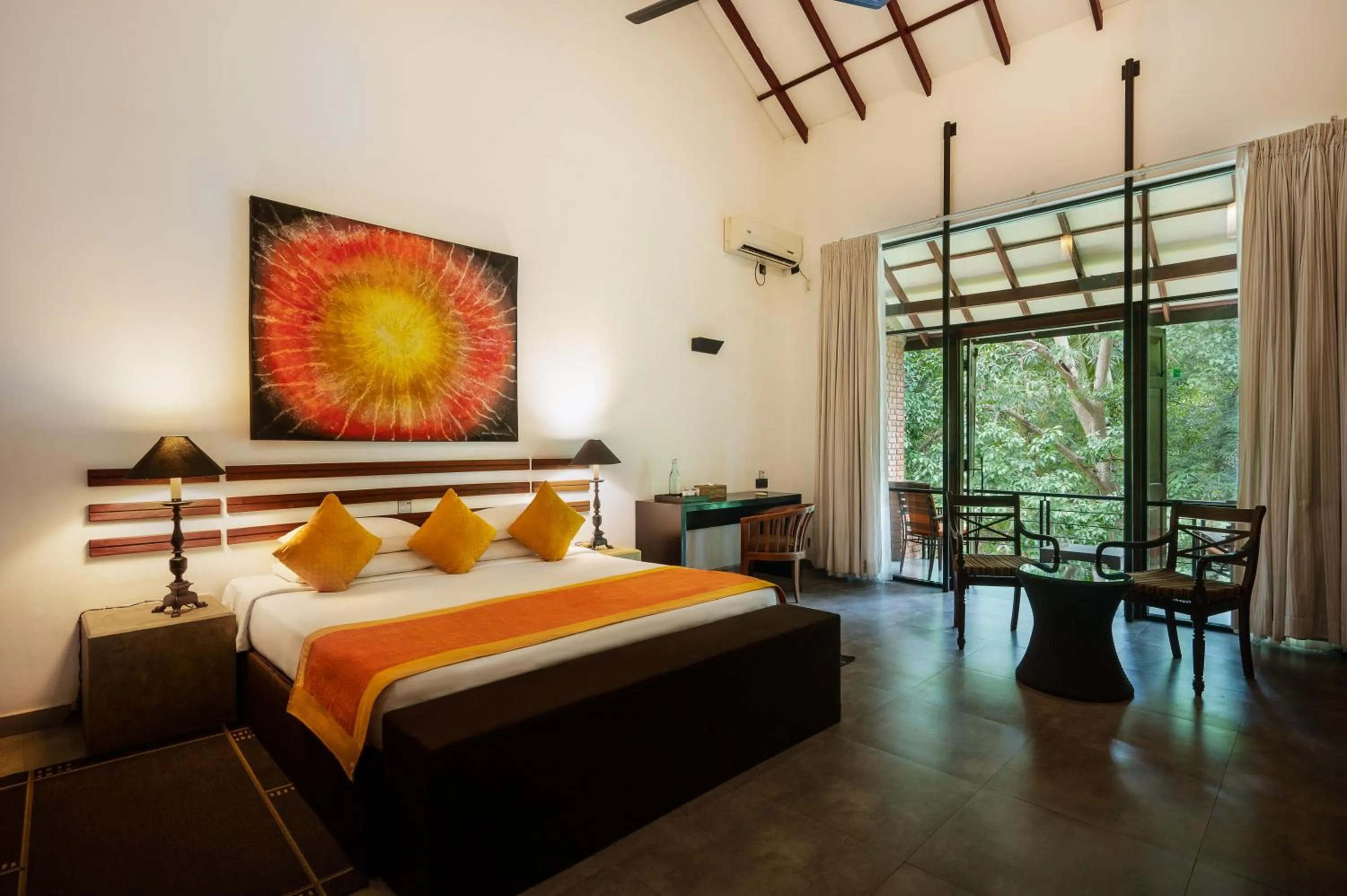 Bedroom, Bed in Arika Villa - Special Deals on F&B and Spa Treatments