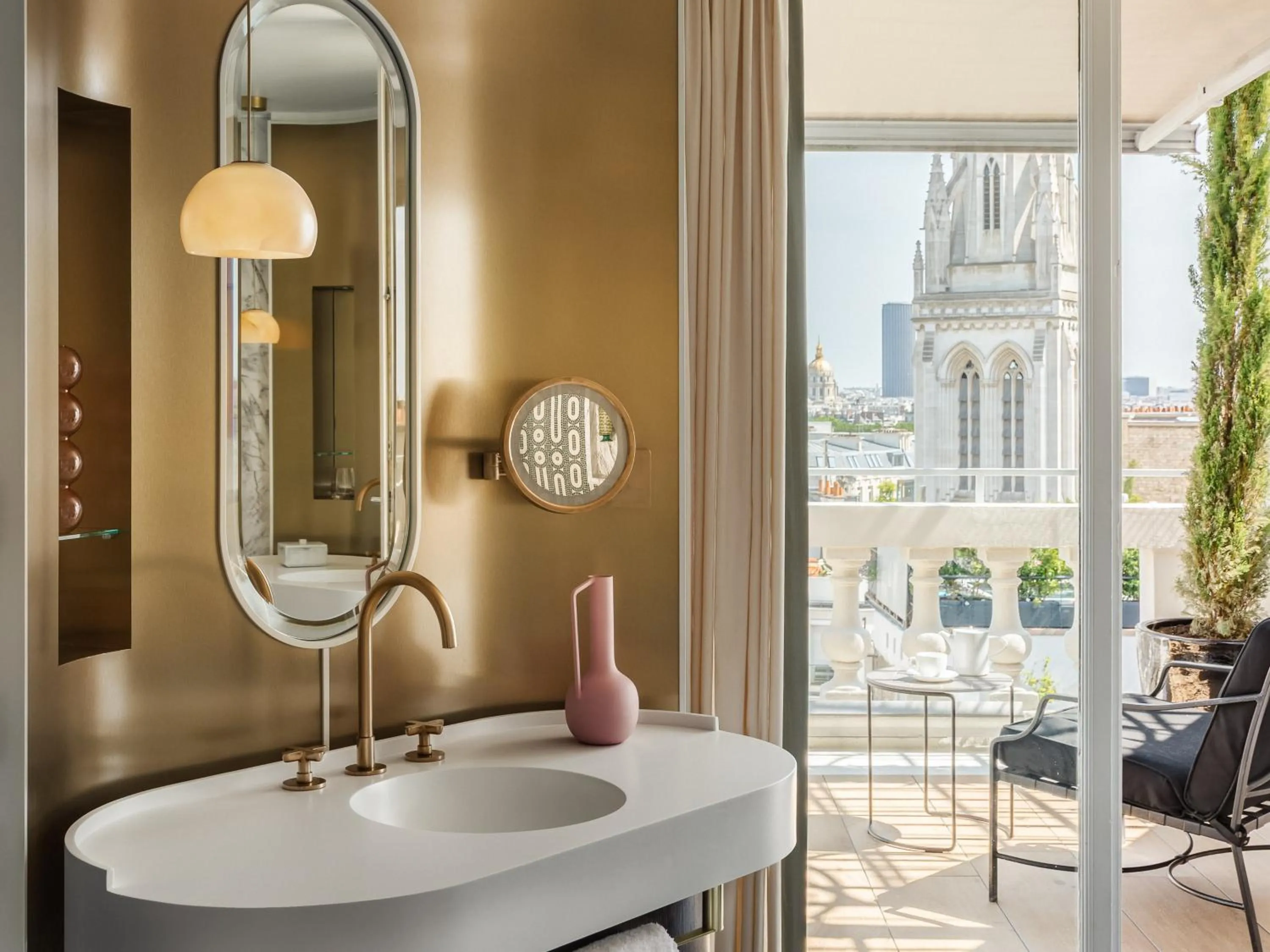 Bathroom in Hôtel De Sers Champs Elysées Paris