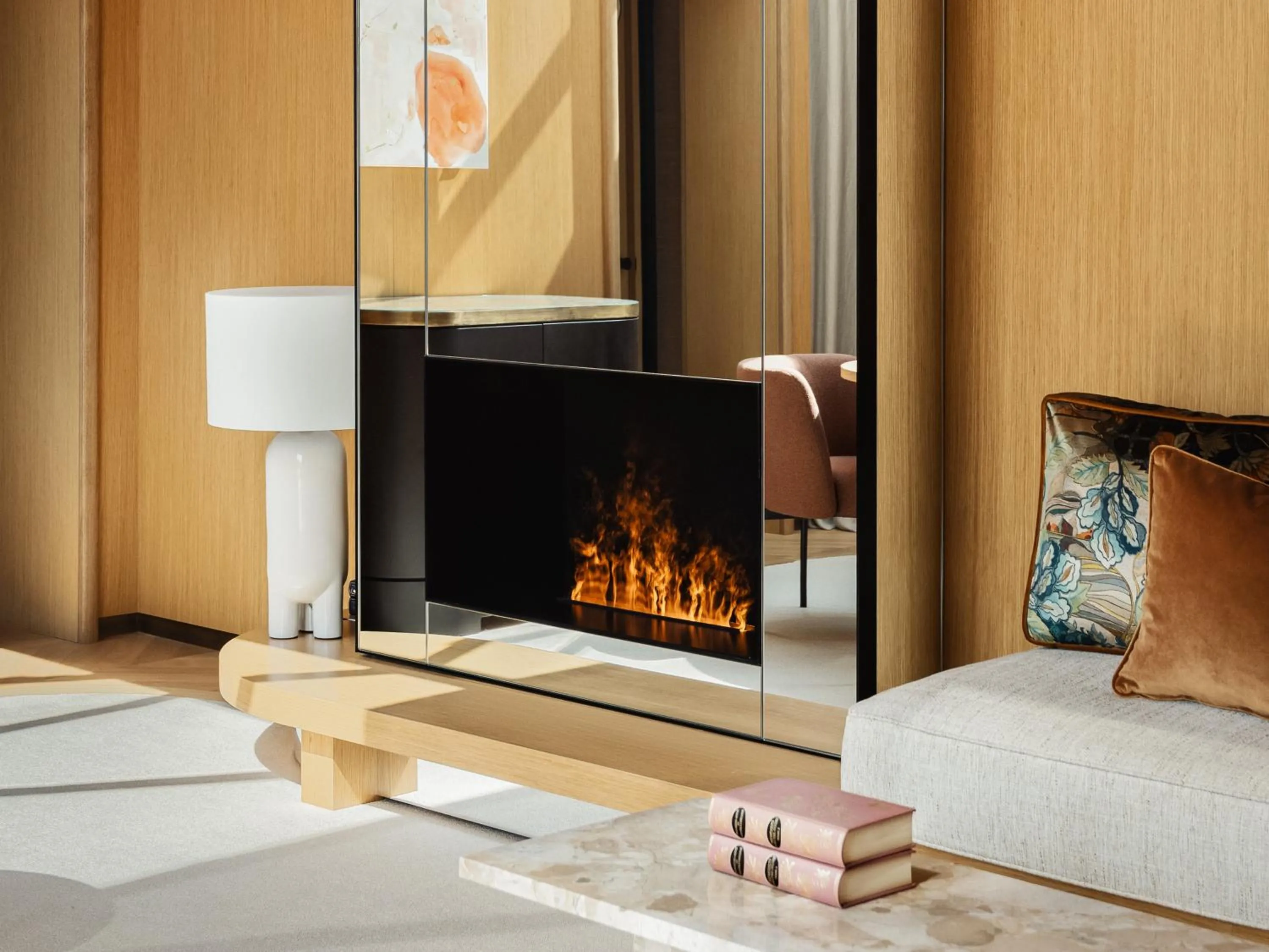 Living room, Bed in Hôtel De Sers Champs Elysées Paris