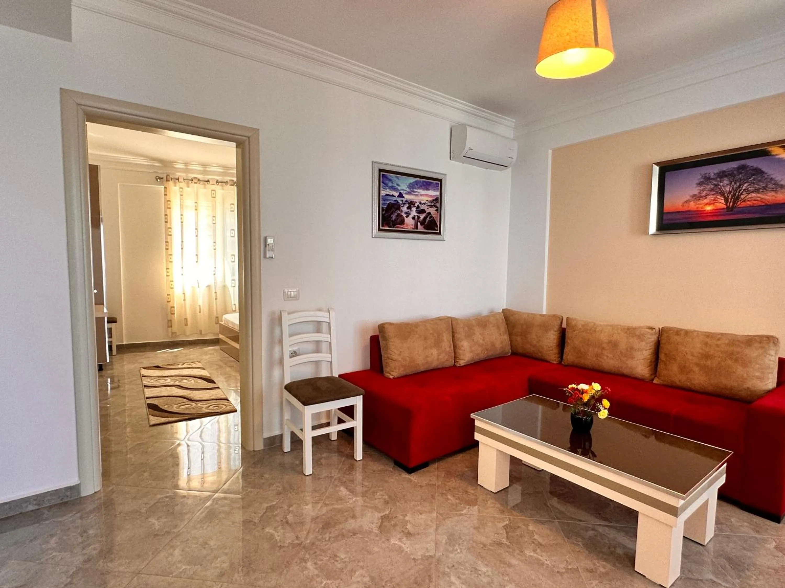 Seating area in Hotel Bella Vista