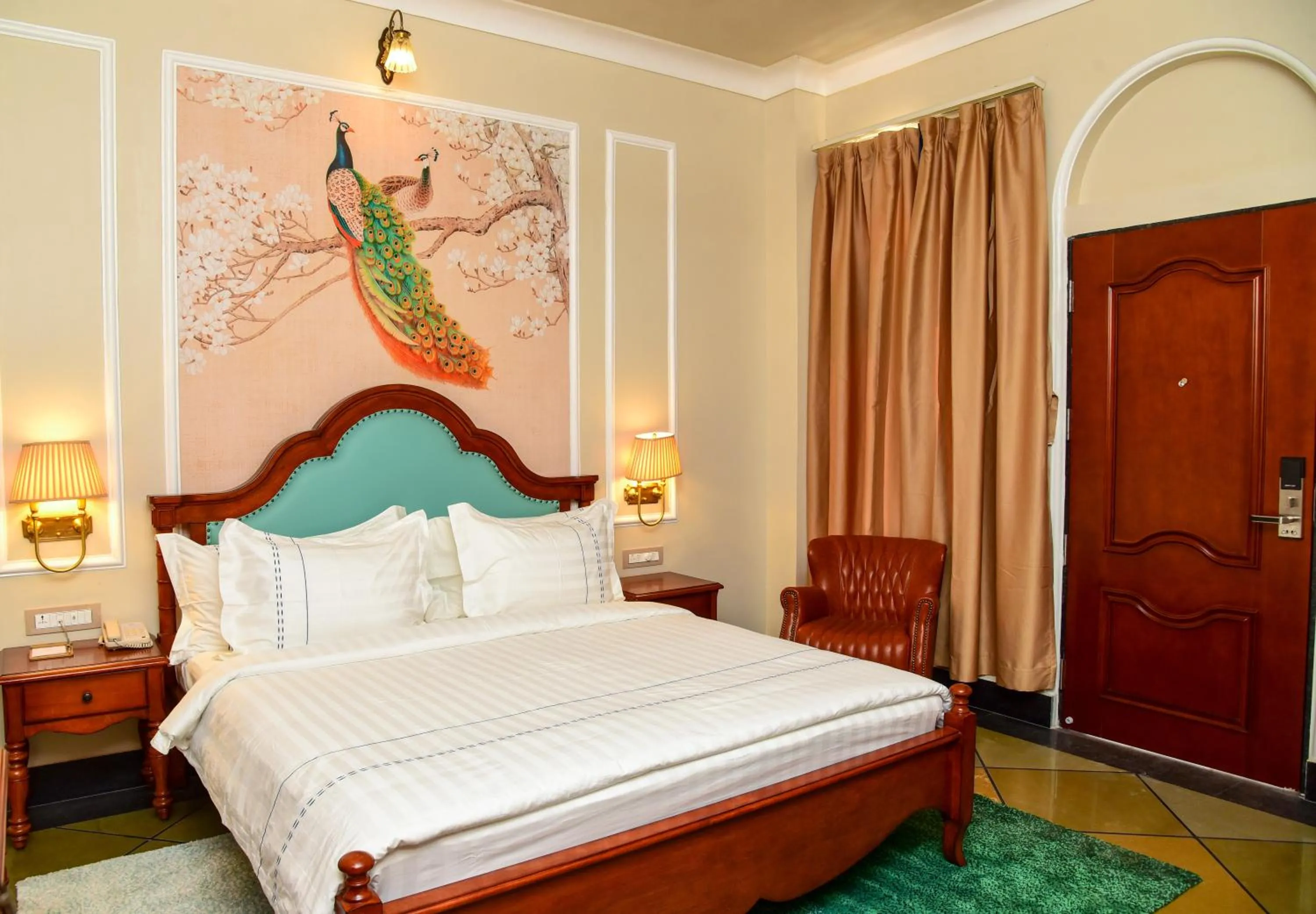 Bed in Jhadol Vijay Vilas Near Lake Pichola