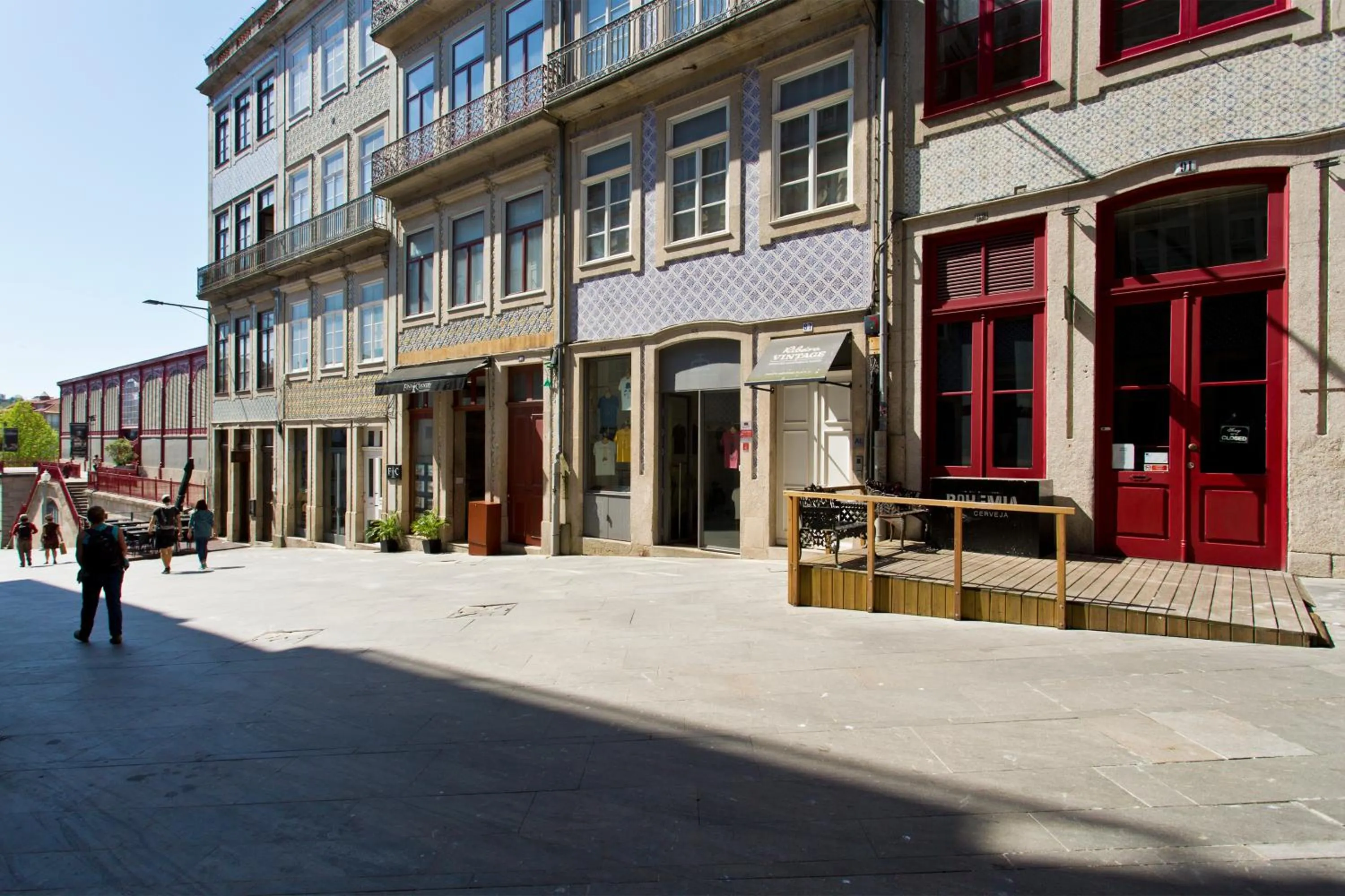 Facade/entrance in RVA - Porto Central Flats