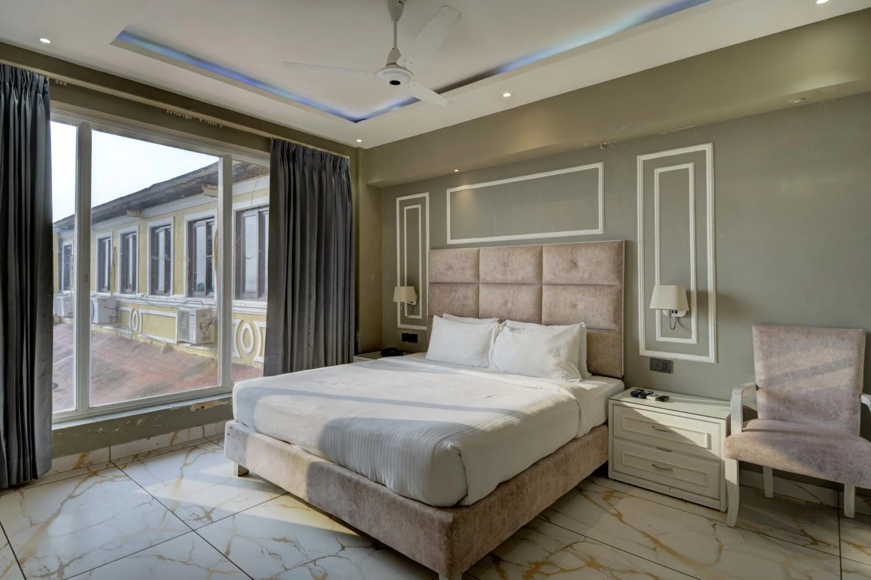 Bed in De Alturas Resort