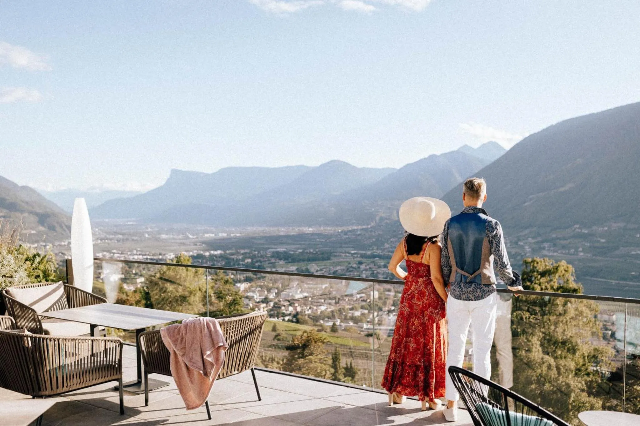 View (from property/room) in Panoramahotel Am Sonnenhang