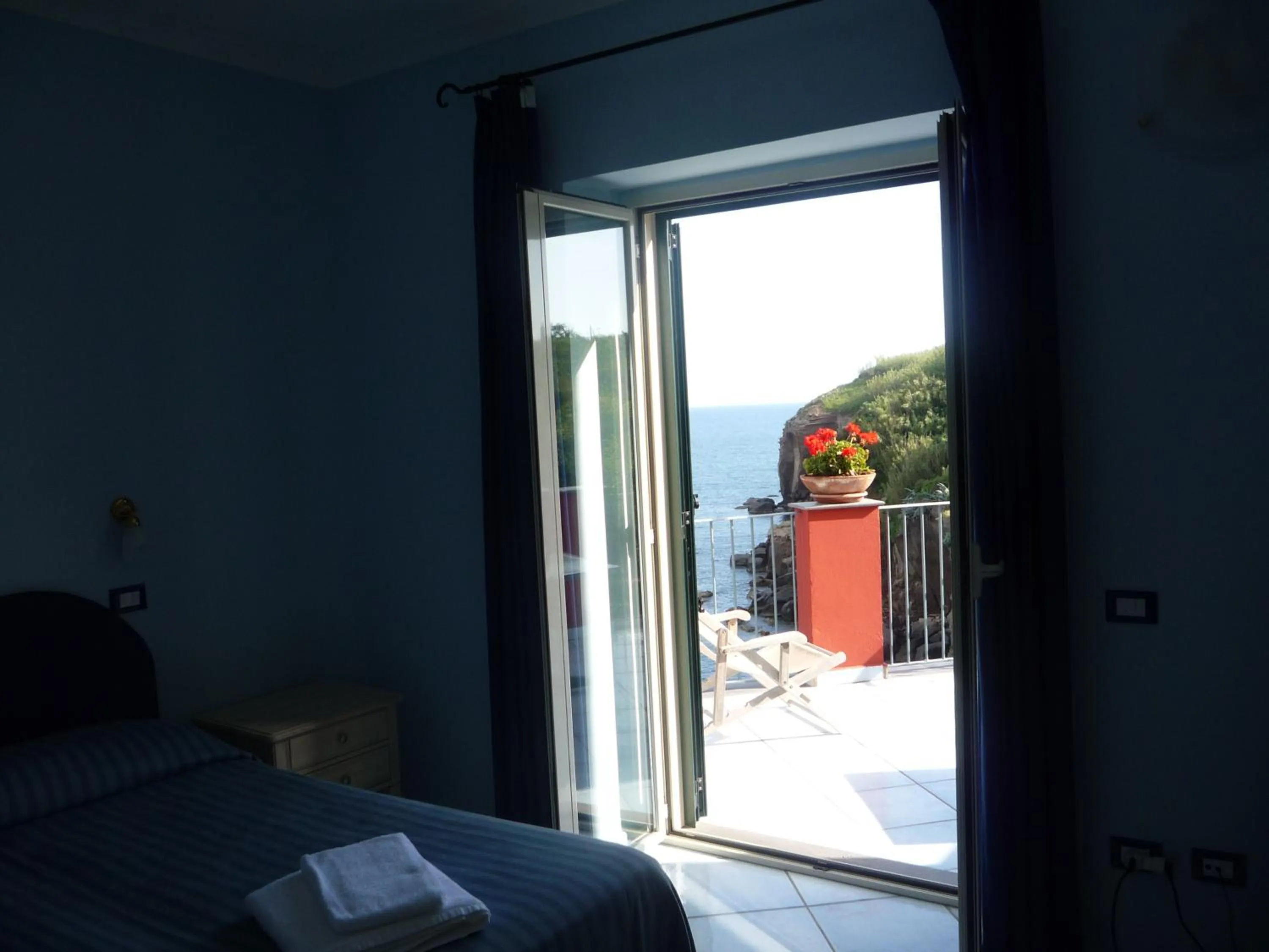 Bed in Hotel Villa Iulia