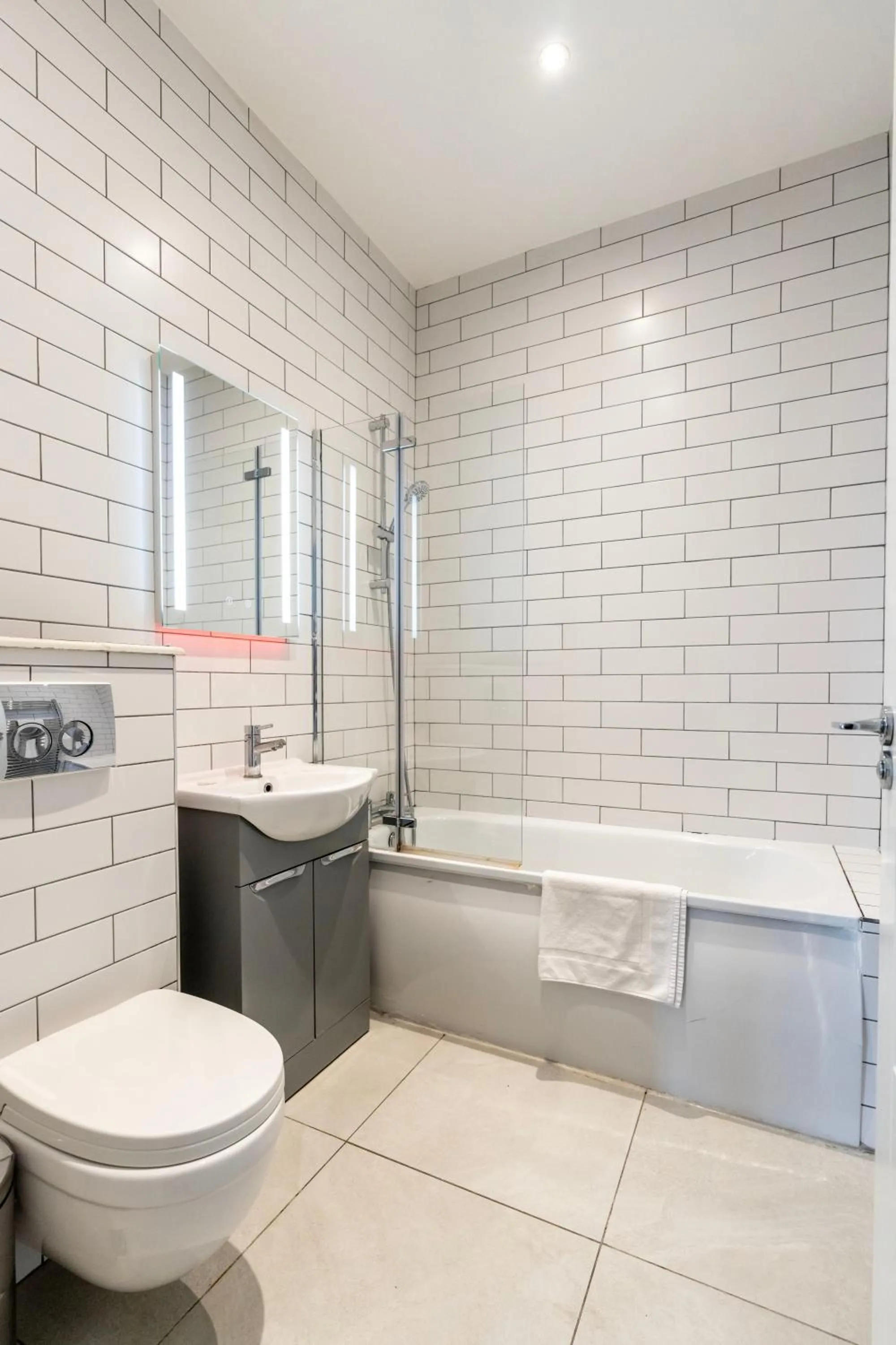 Shower in Shoreditch Apartments by PrimeCityHosts