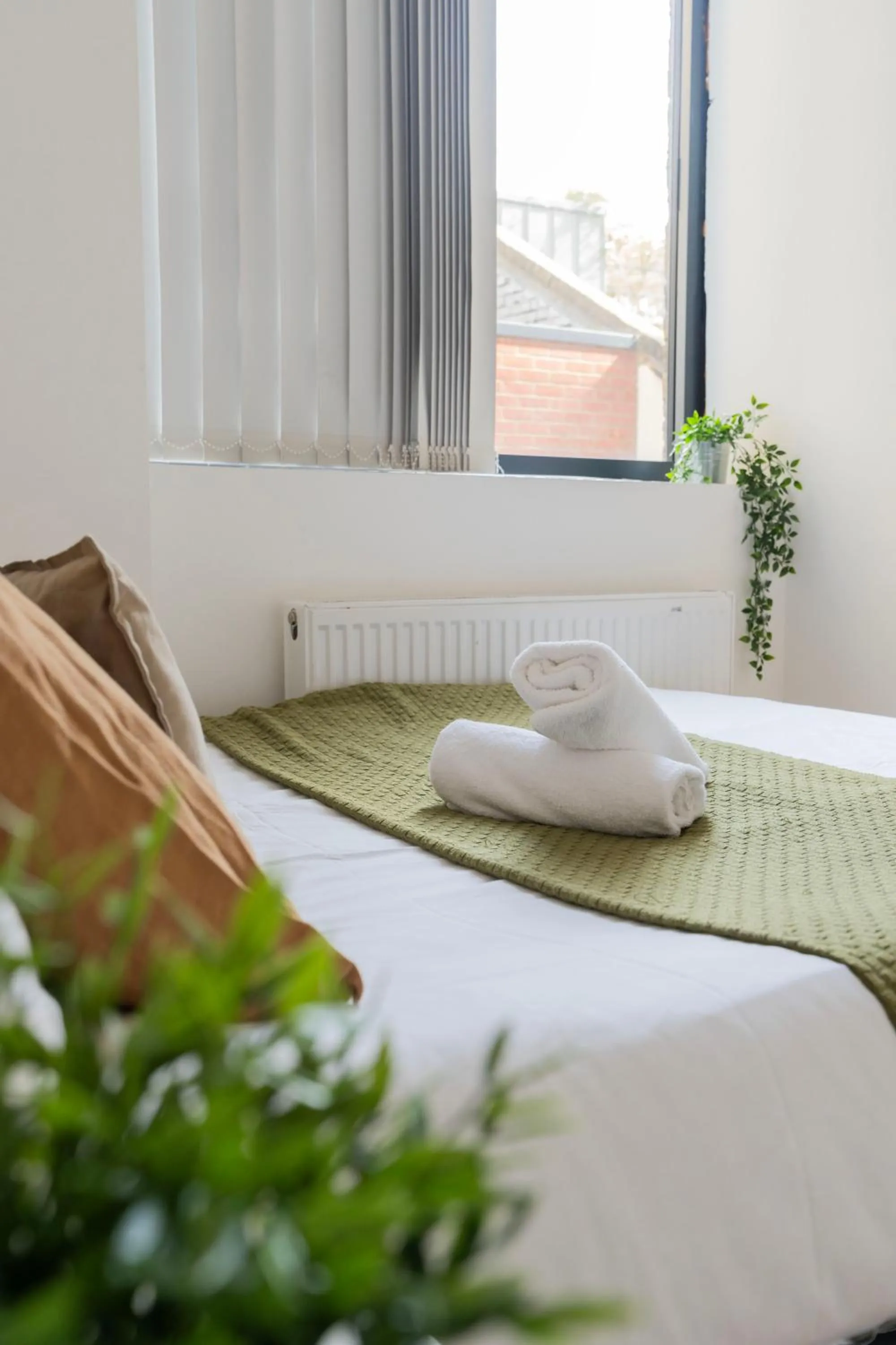 Bed in Shoreditch Apartments by PrimeCityHosts