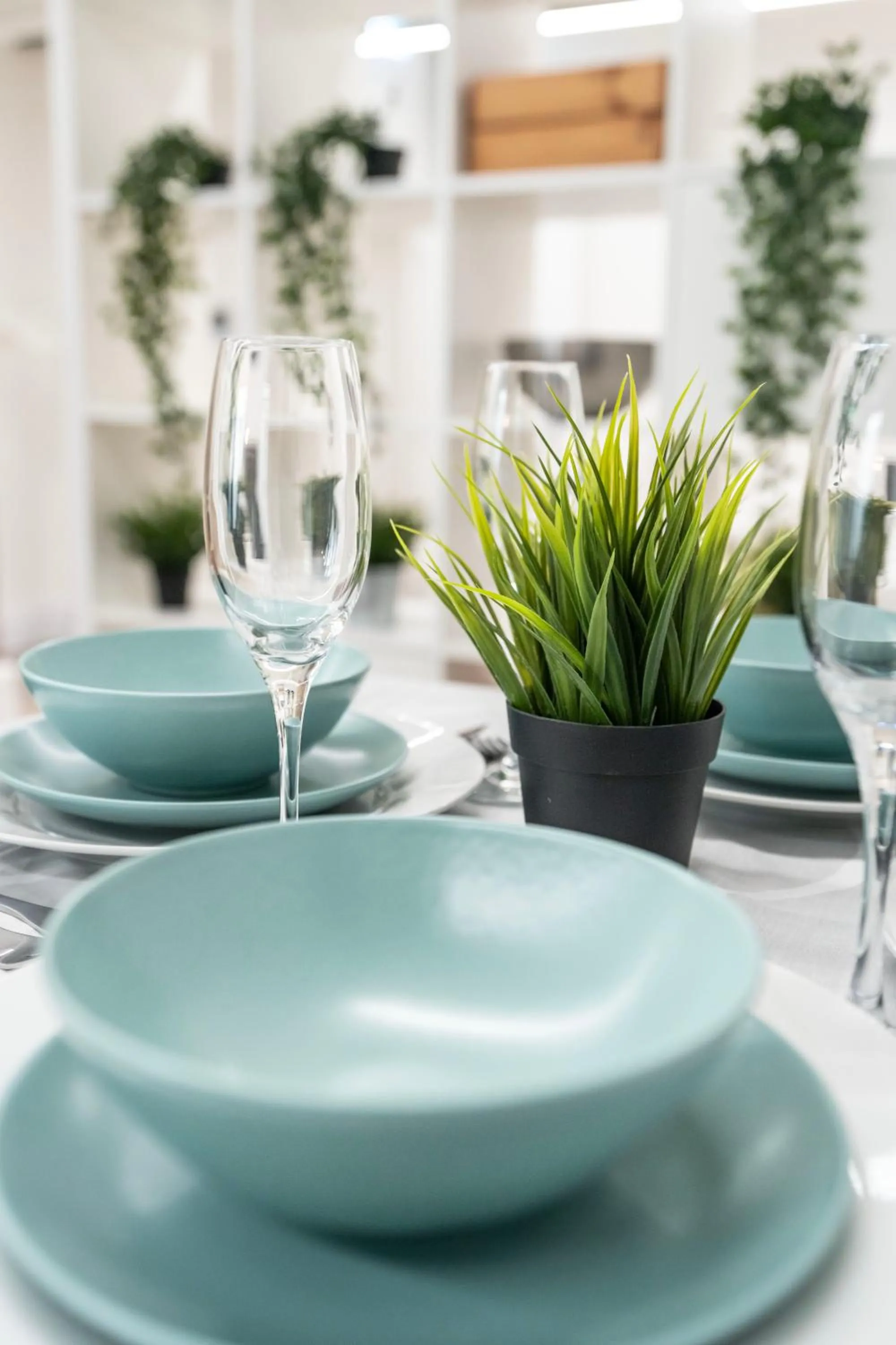 Dining area in Shoreditch Apartments by PrimeCityHosts