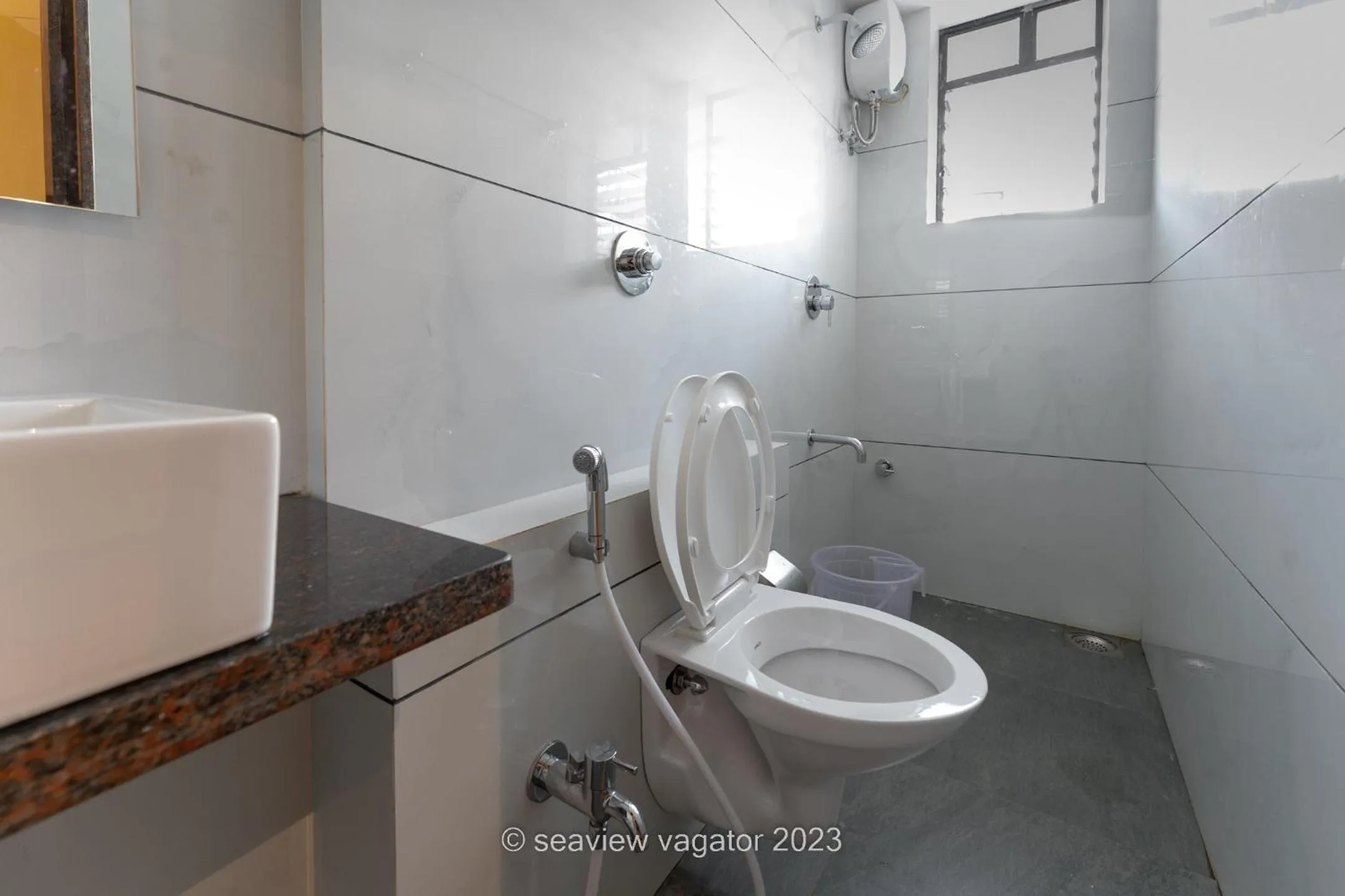 Shower in Sea View Holiday Vagator