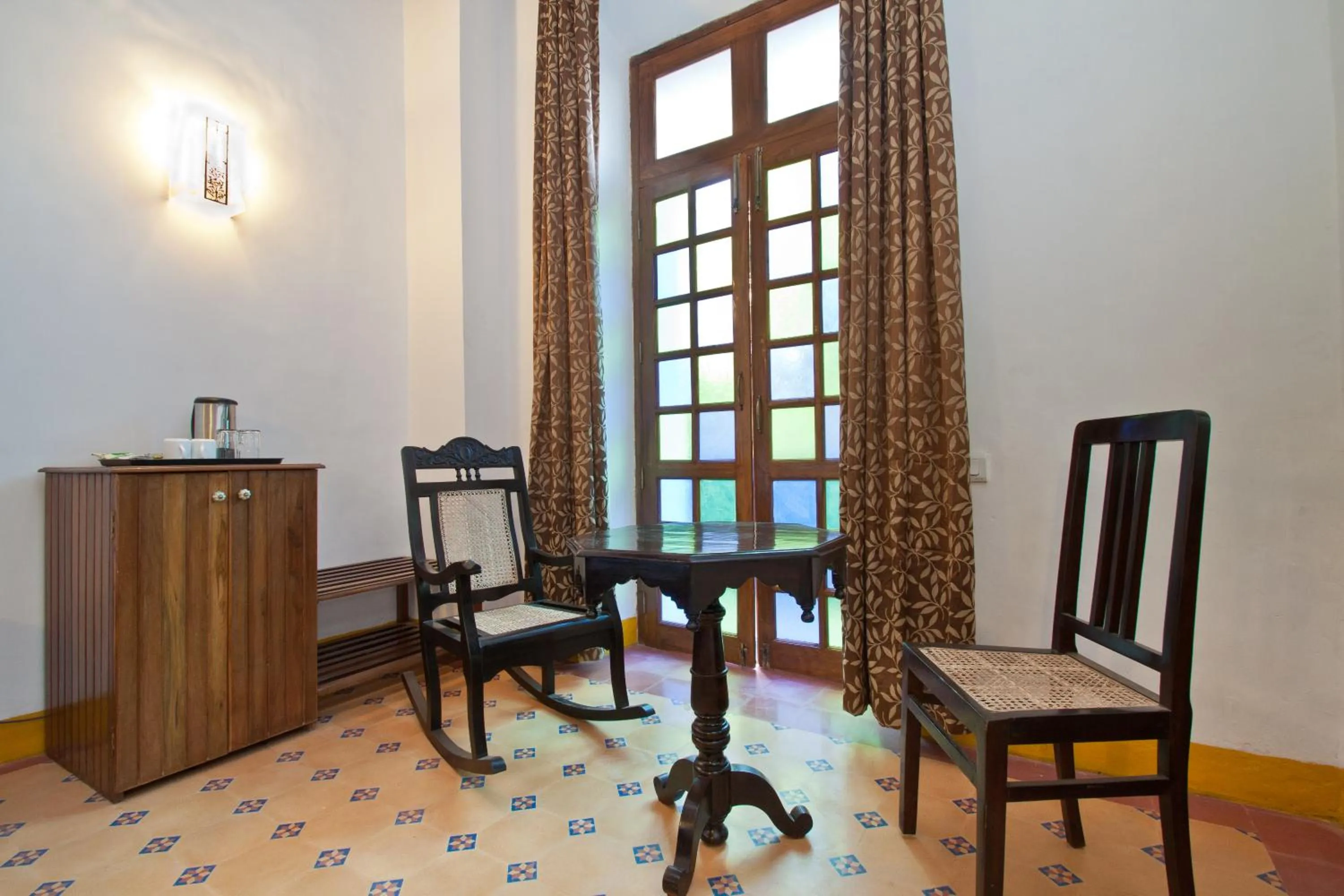 Decorative detail in Hospedaria Abrigo De Botelho