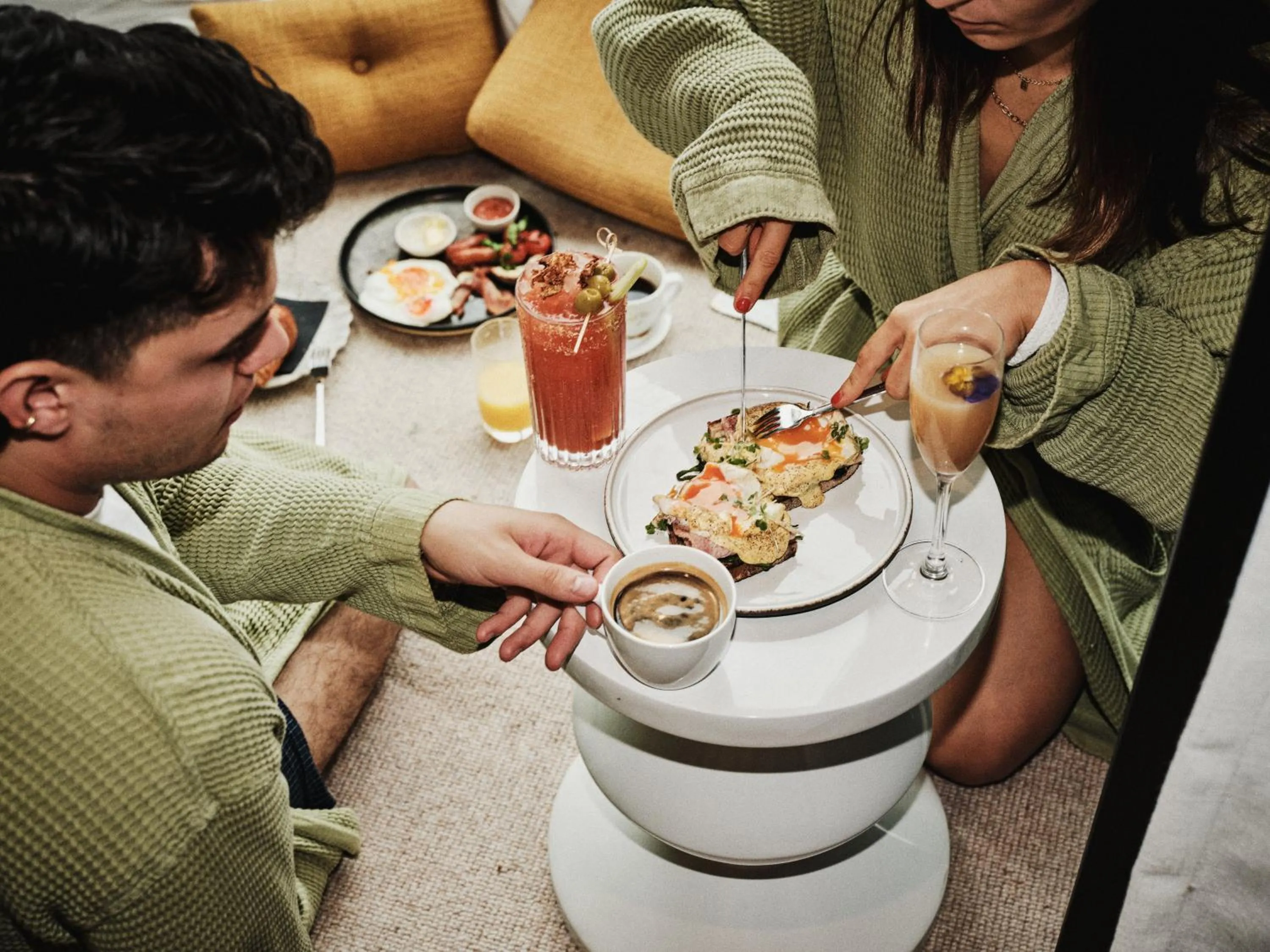 Food and drinks in One Hundred Shoreditch