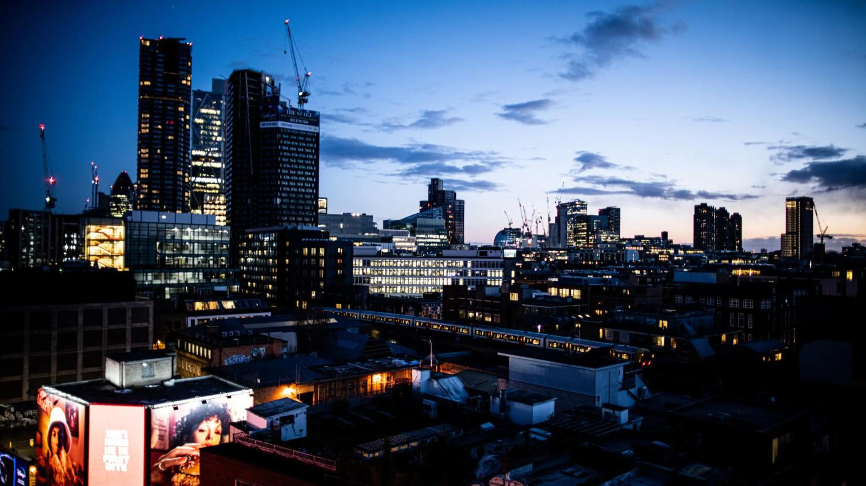 City view in One Hundred Shoreditch