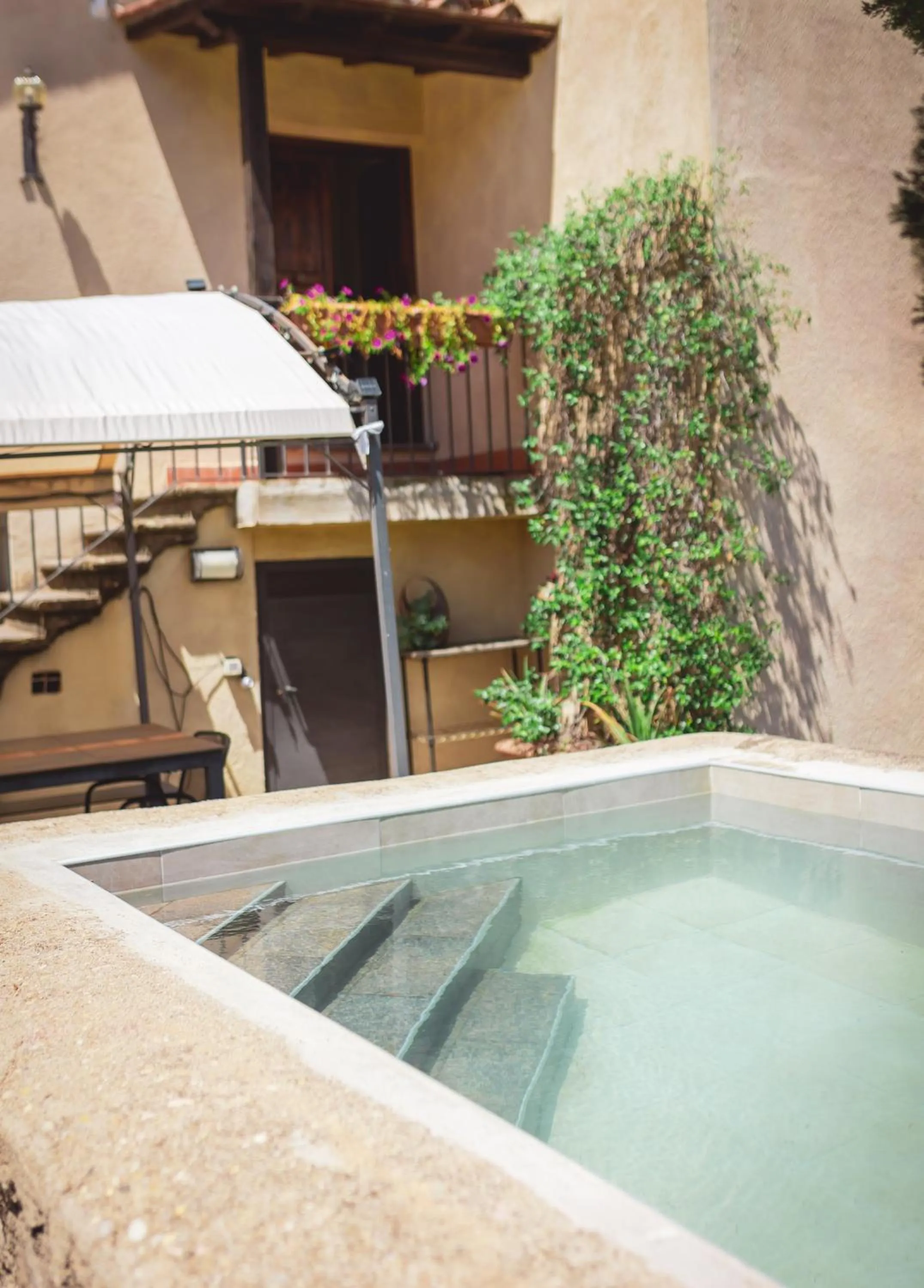 Patio in Le Pozze Terme B&B