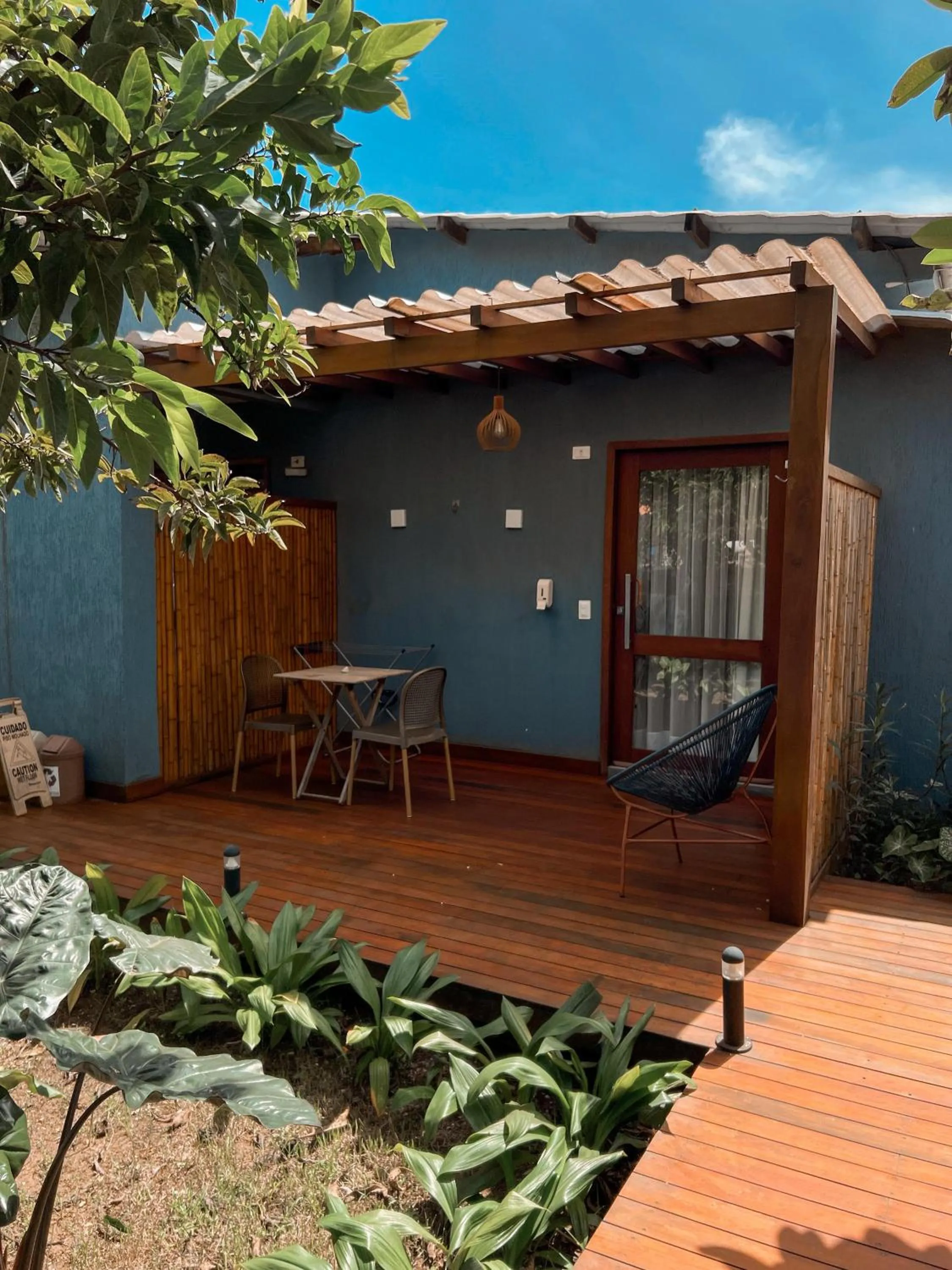 Balcony/Terrace in Pousada da Mana