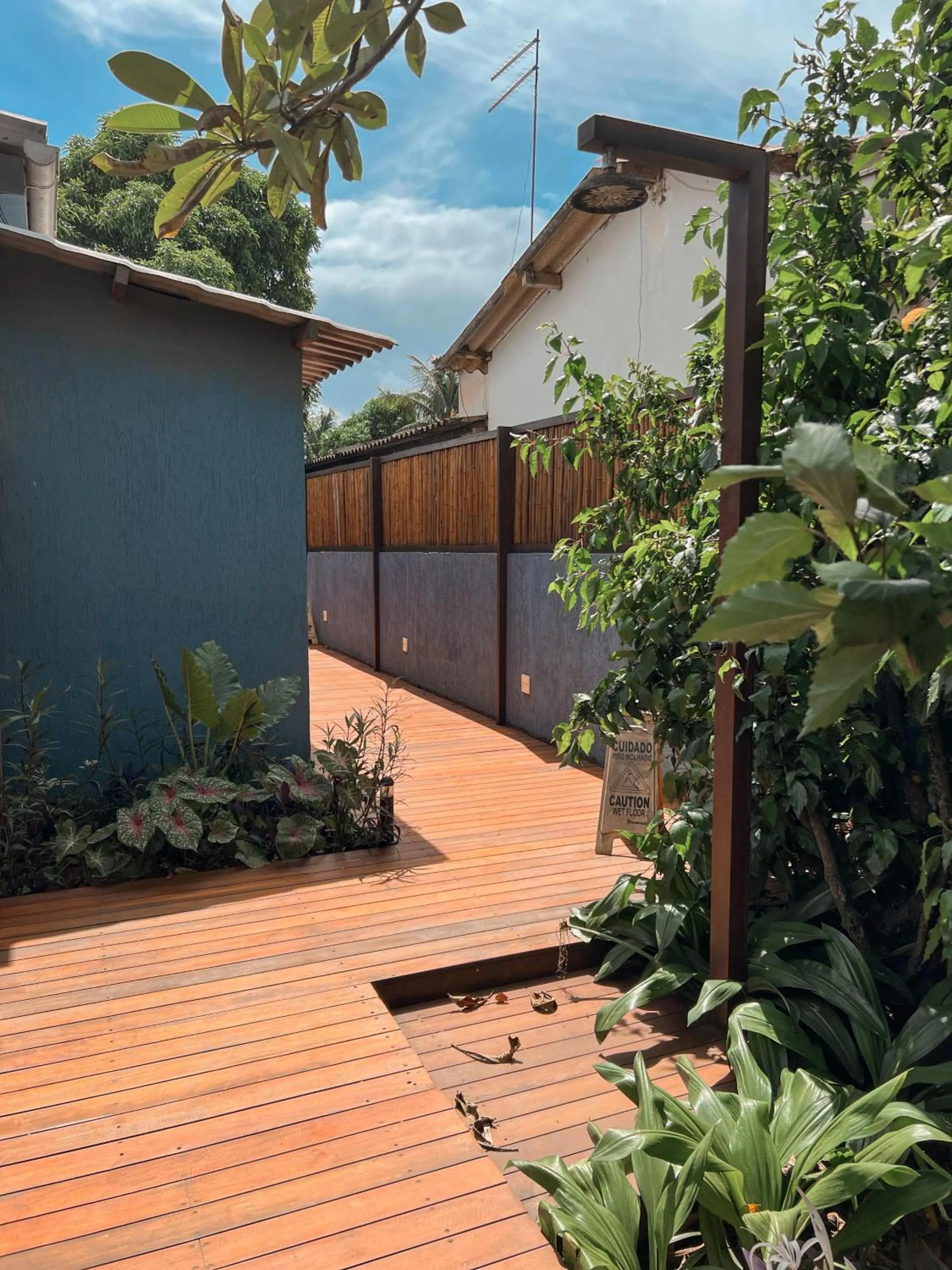 Balcony/Terrace in Pousada da Mana