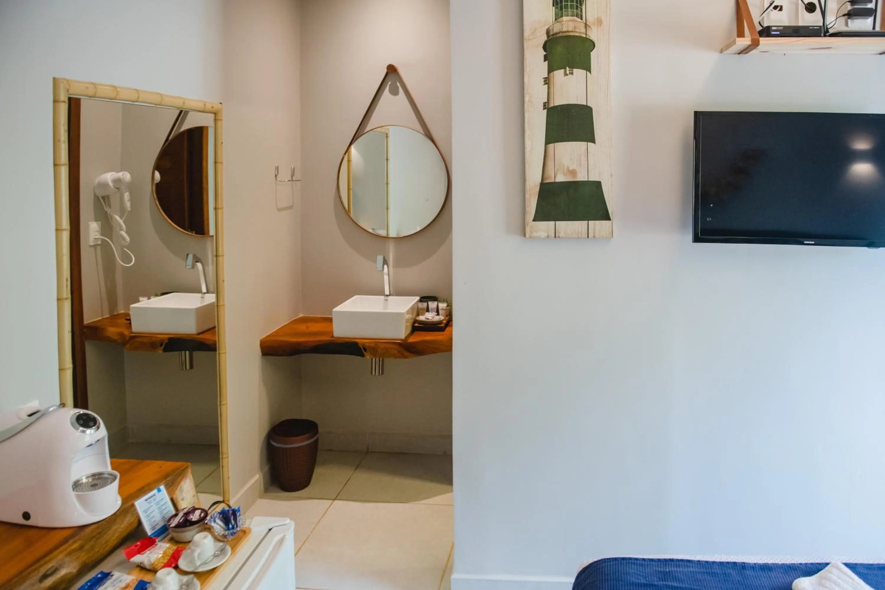 Bathroom in Pousada da Mana