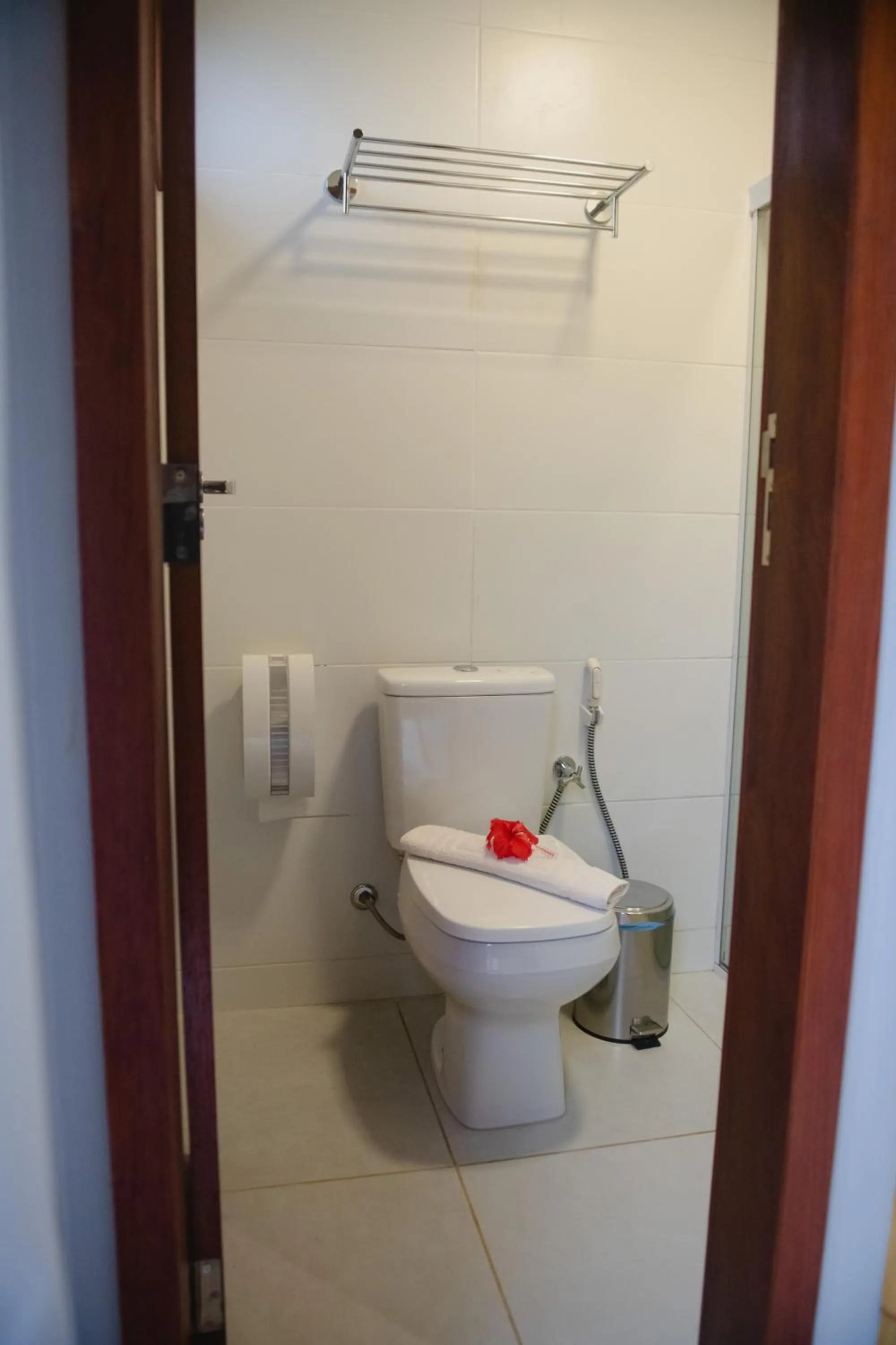 Shower in Pousada da Mana