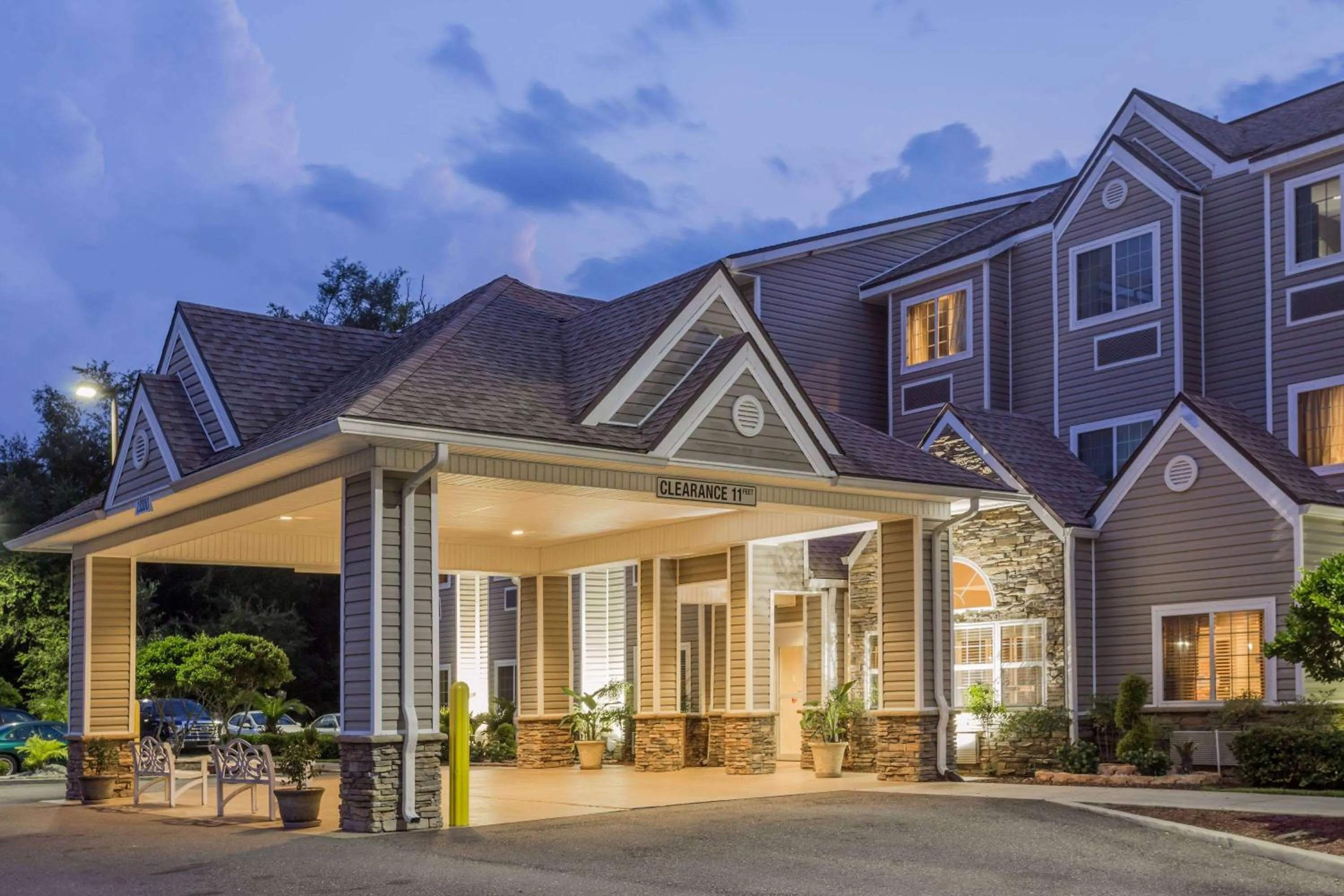 Property building in Microtel Inn & Suites by Wyndham Jacksonville Airport