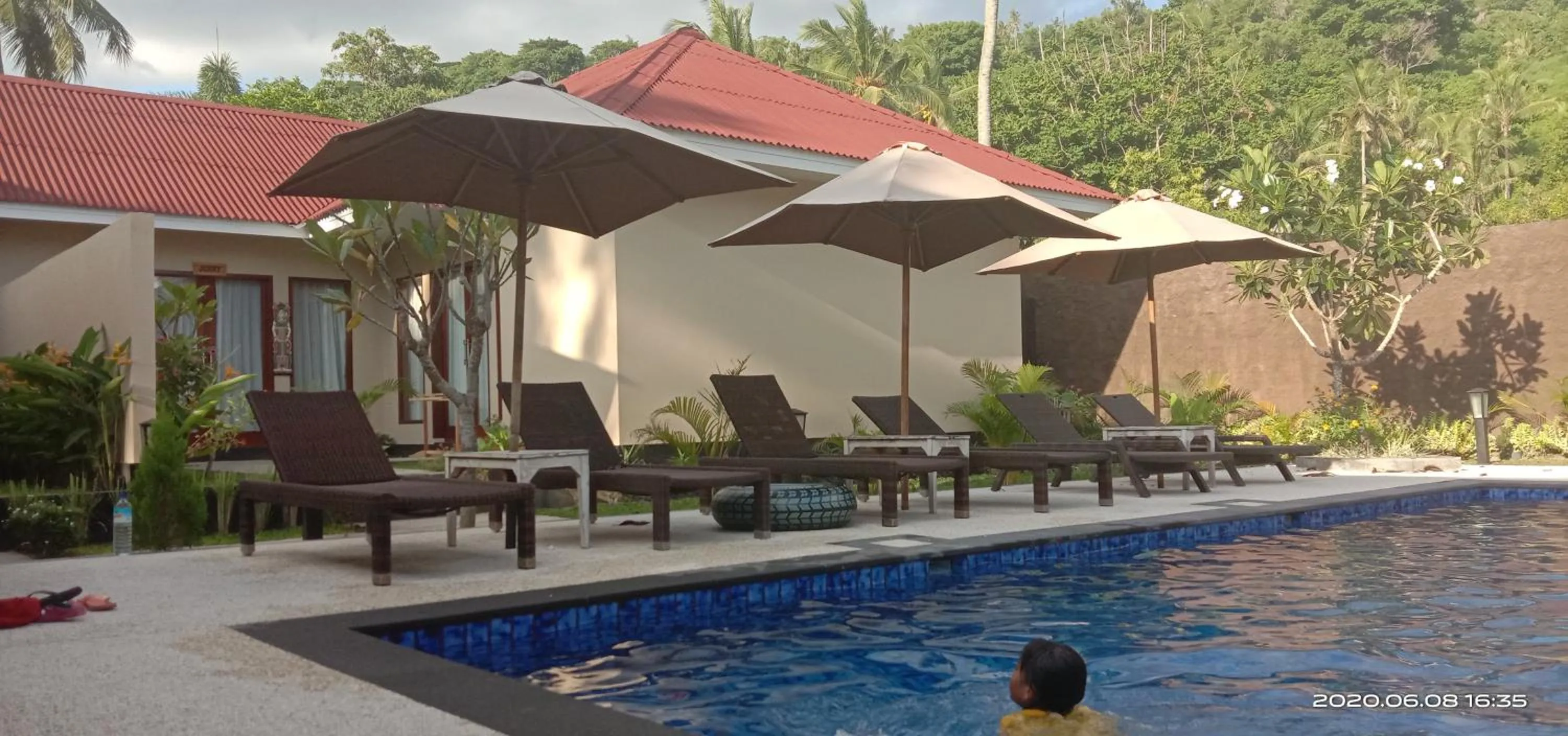 Mountain view in villa tom and jerry