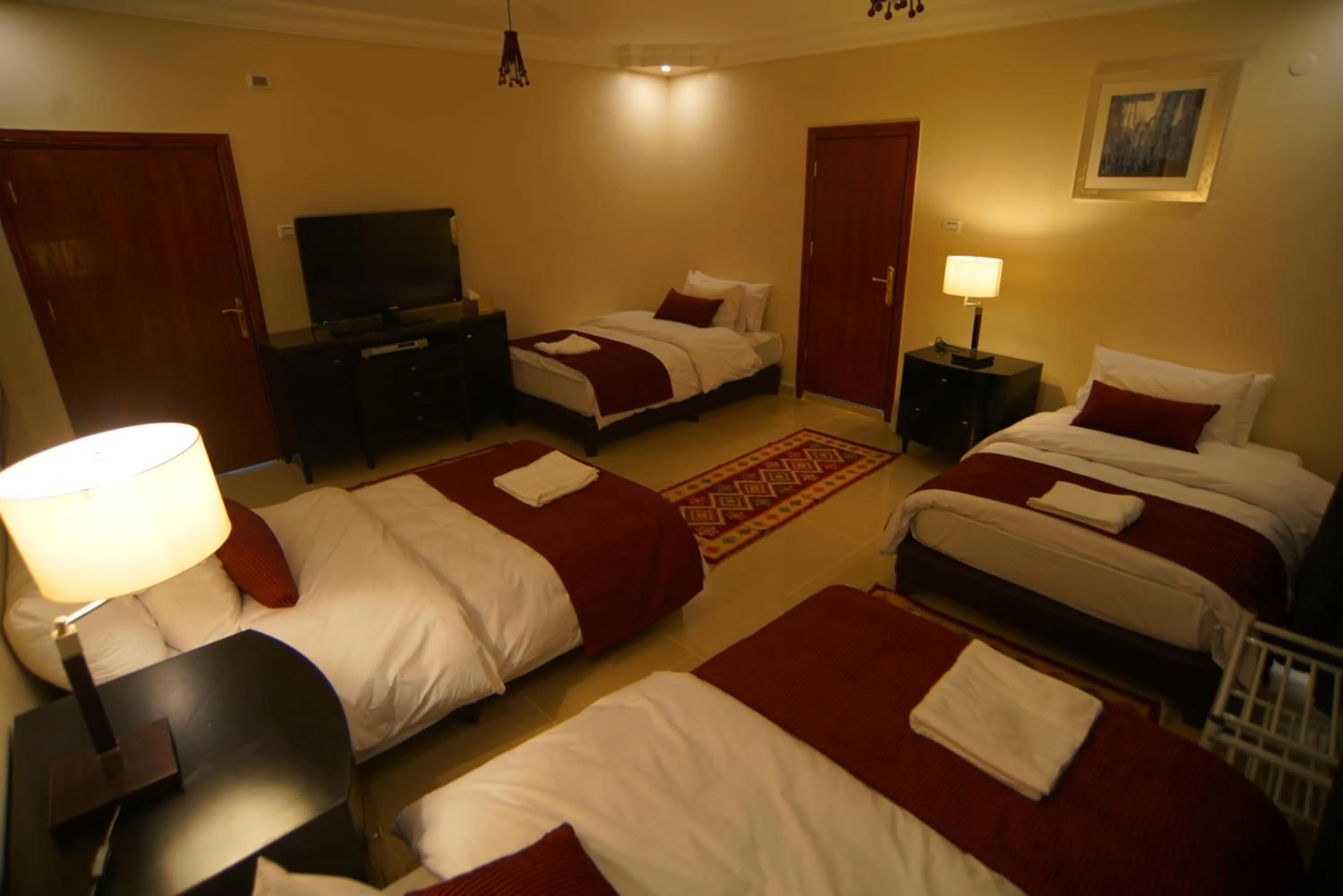 Bed in Over Mountains Hotel