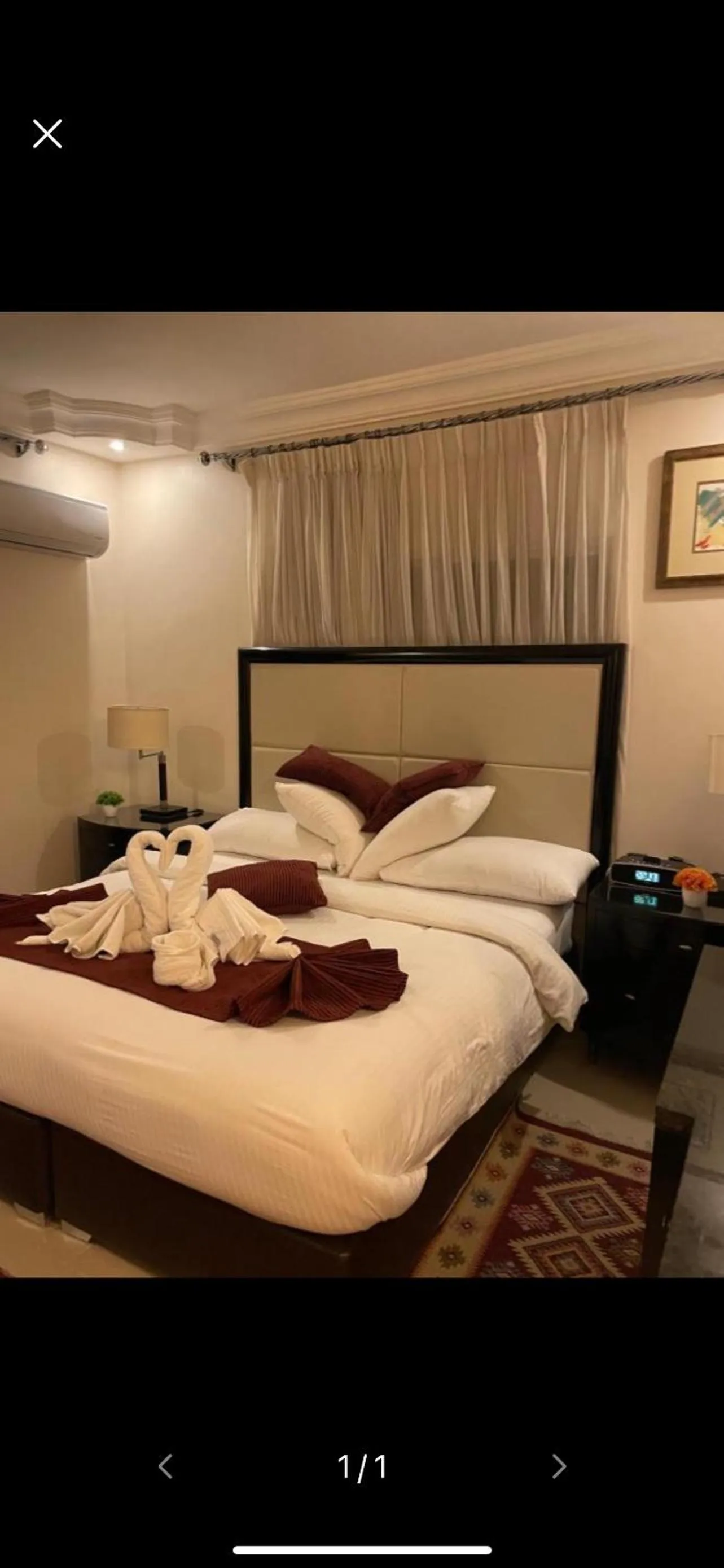 Bed in Over Mountains Hotel