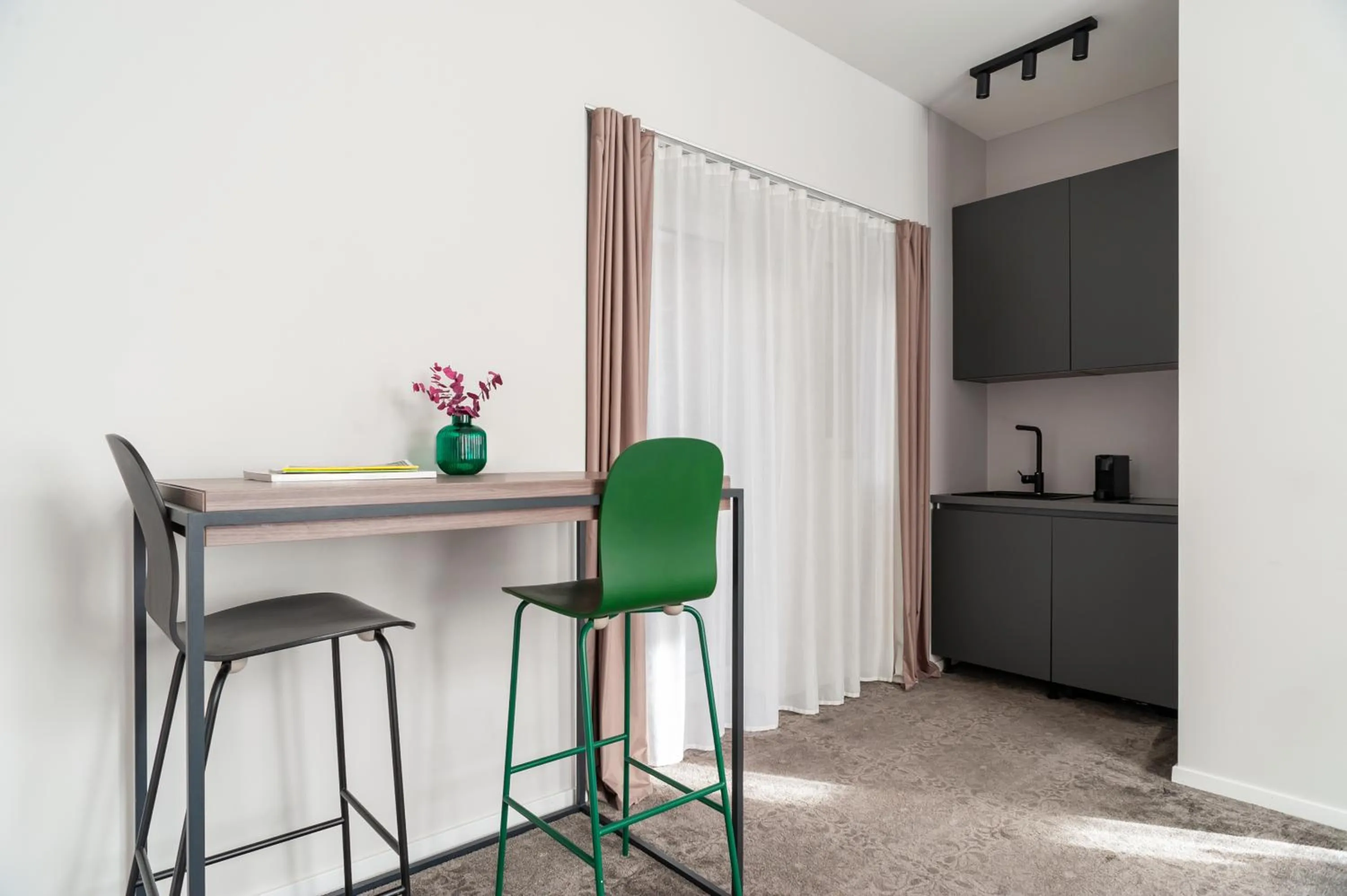 Kitchen or kitchenette in MANDA Heritage Hotel