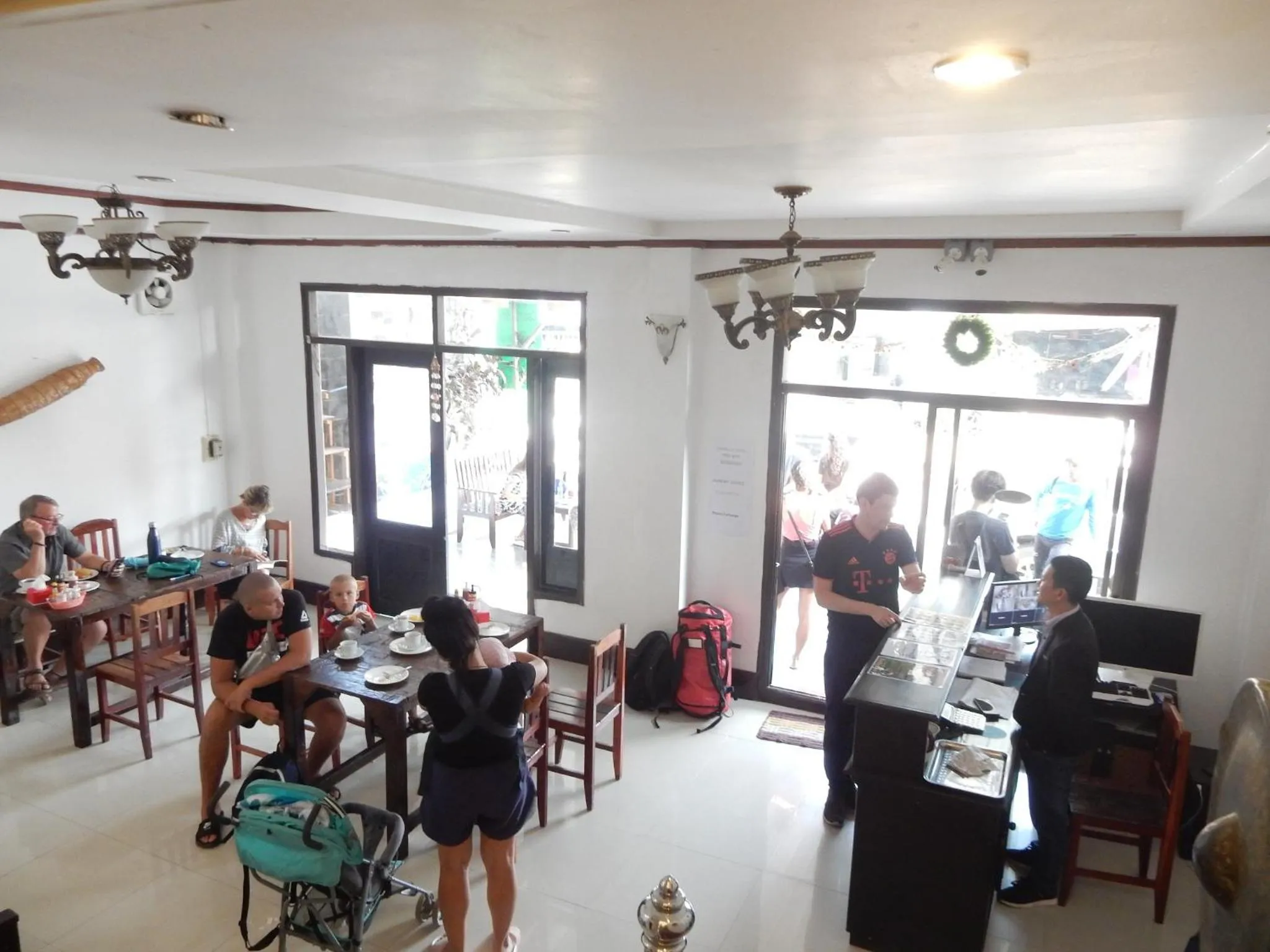 Restaurant/places to eat in Vang Vieng Camellia Hotel