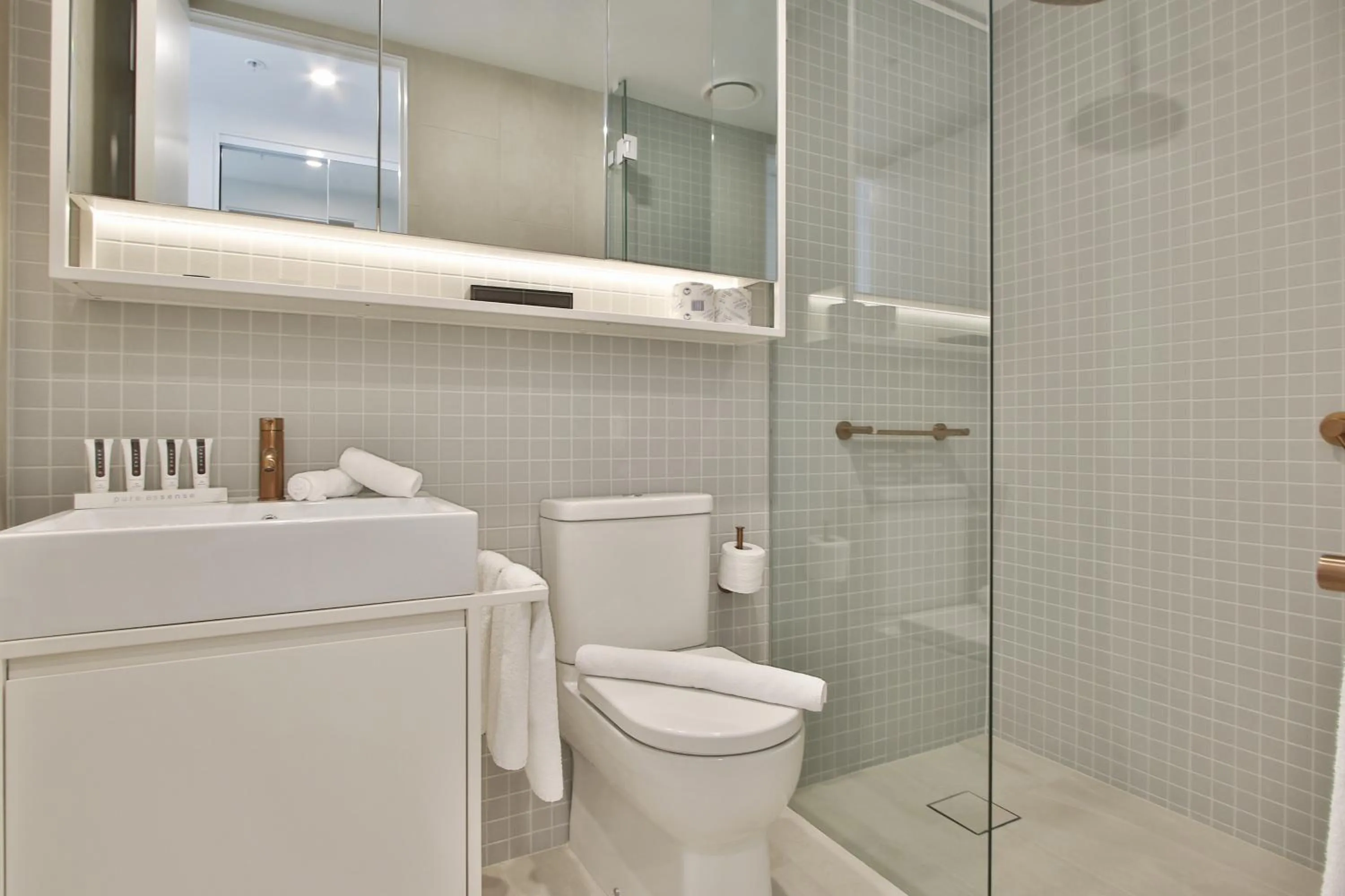 Toilet in Domi Serviced Apartments