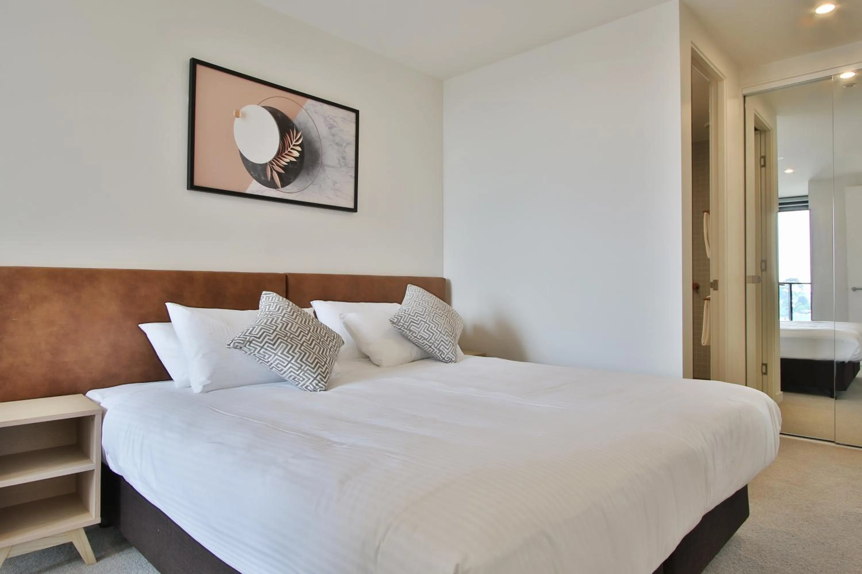 Bedroom, Bed in Domi Serviced Apartments