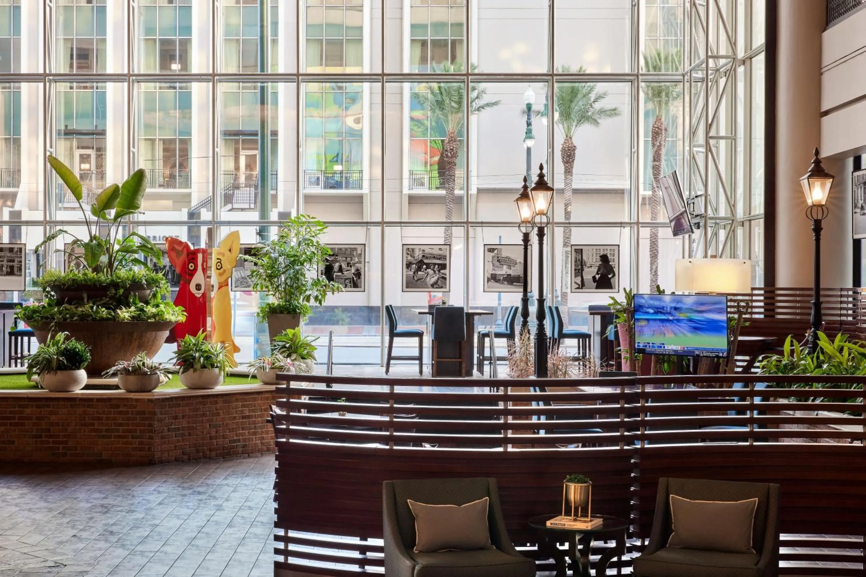 Lobby or reception in Sheraton New Orleans Hotel