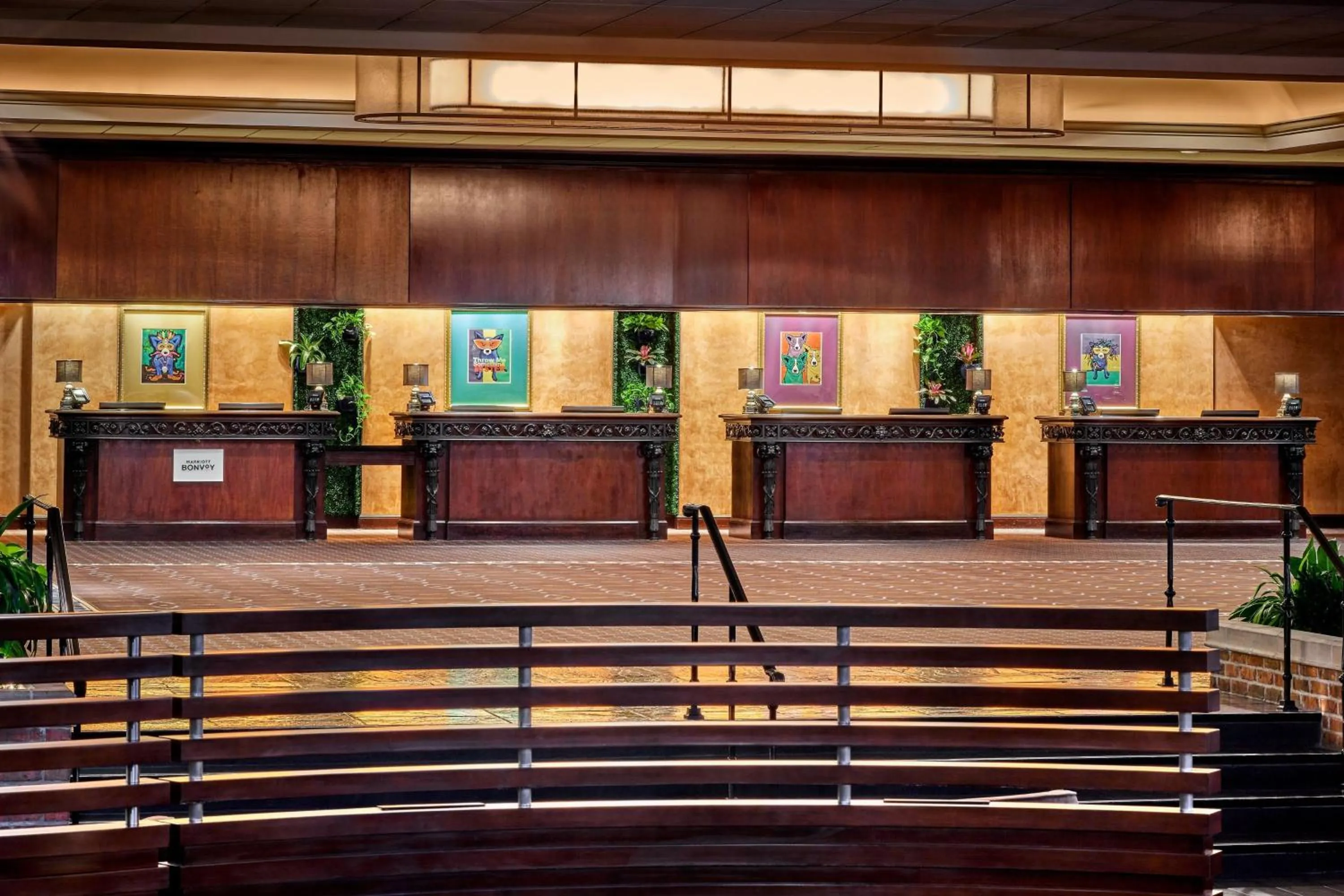 Lobby or reception in Sheraton New Orleans Hotel