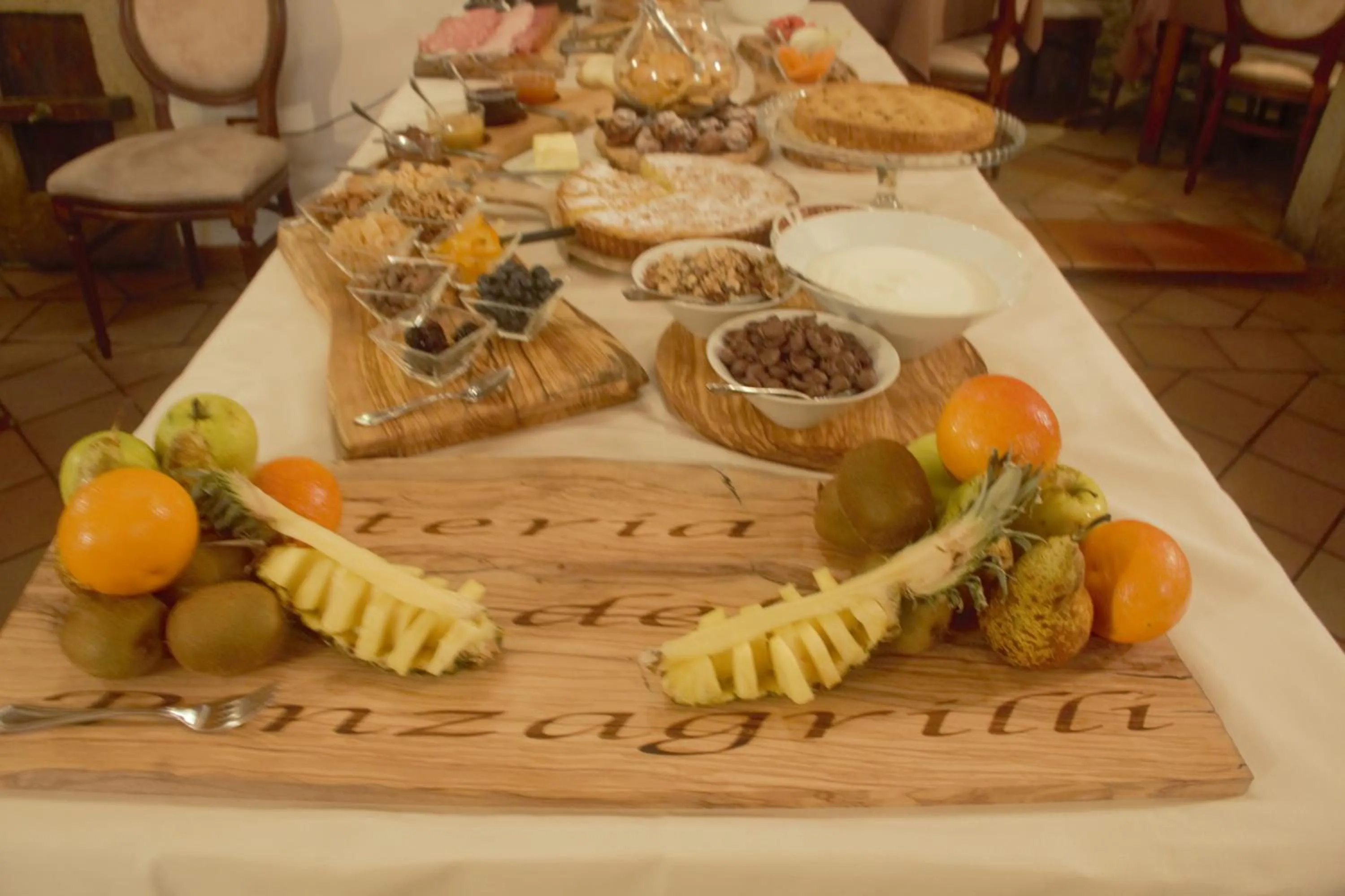 Breakfast in B&B Il Sogno del Pinzagrilli