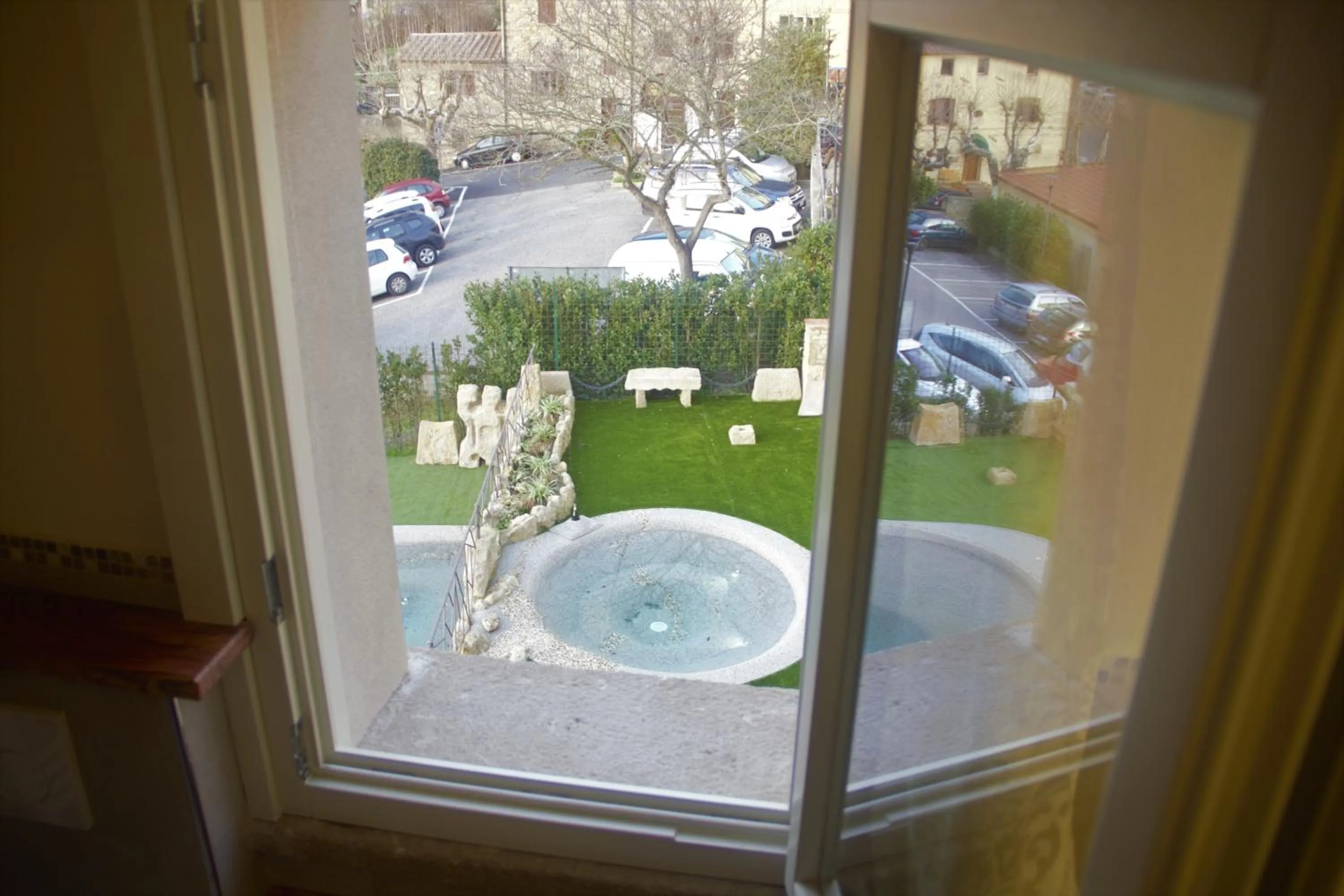 Pool view in B&B Il Sogno del Pinzagrilli