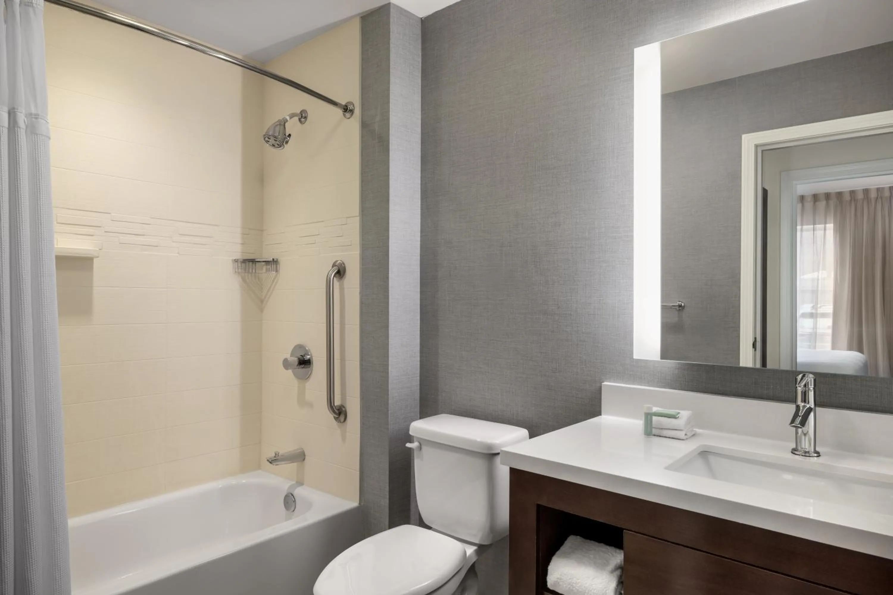 Bathroom in Residence Inn by Marriott Albany Washington Avenue