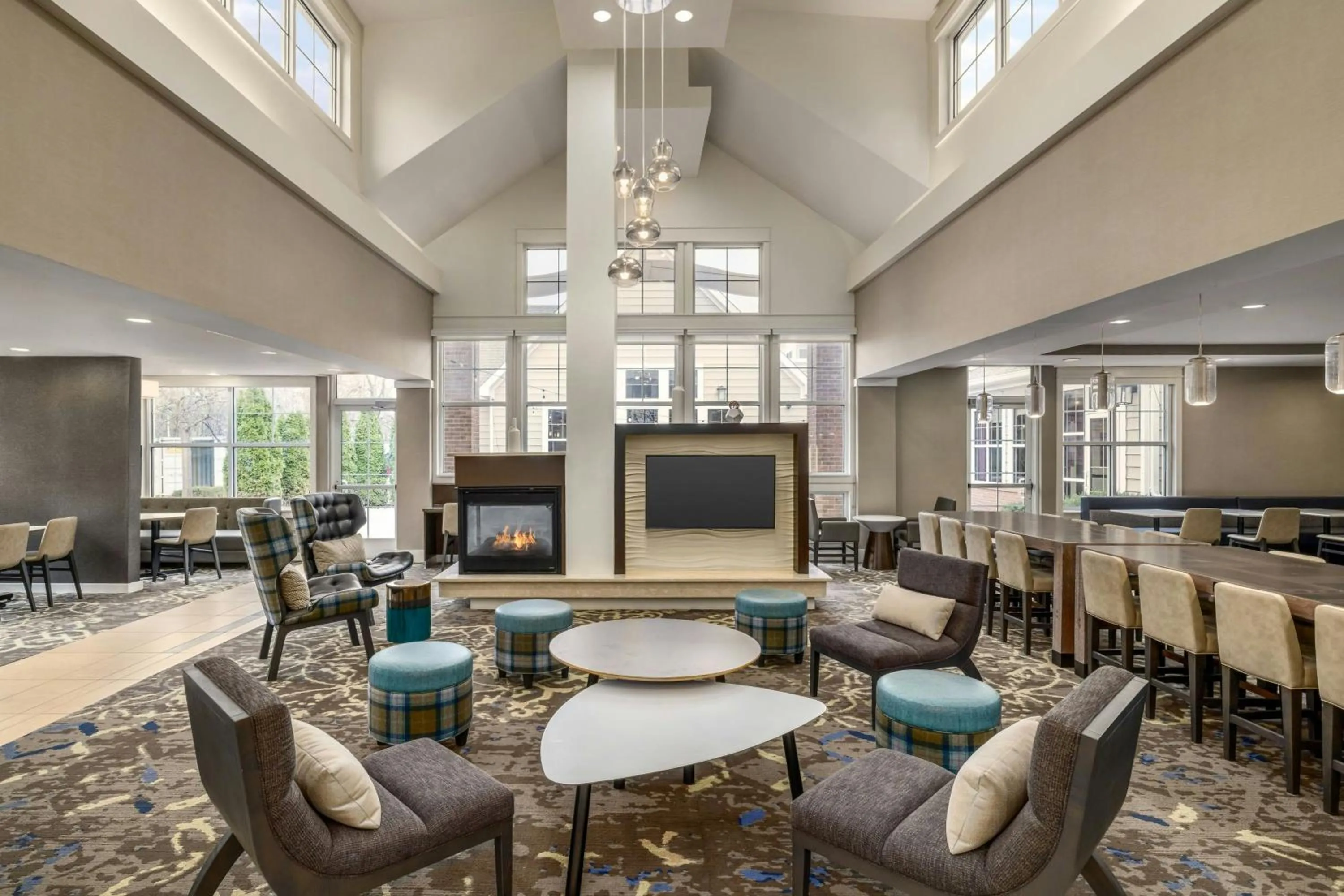 Lobby or reception in Residence Inn by Marriott Albany Washington Avenue