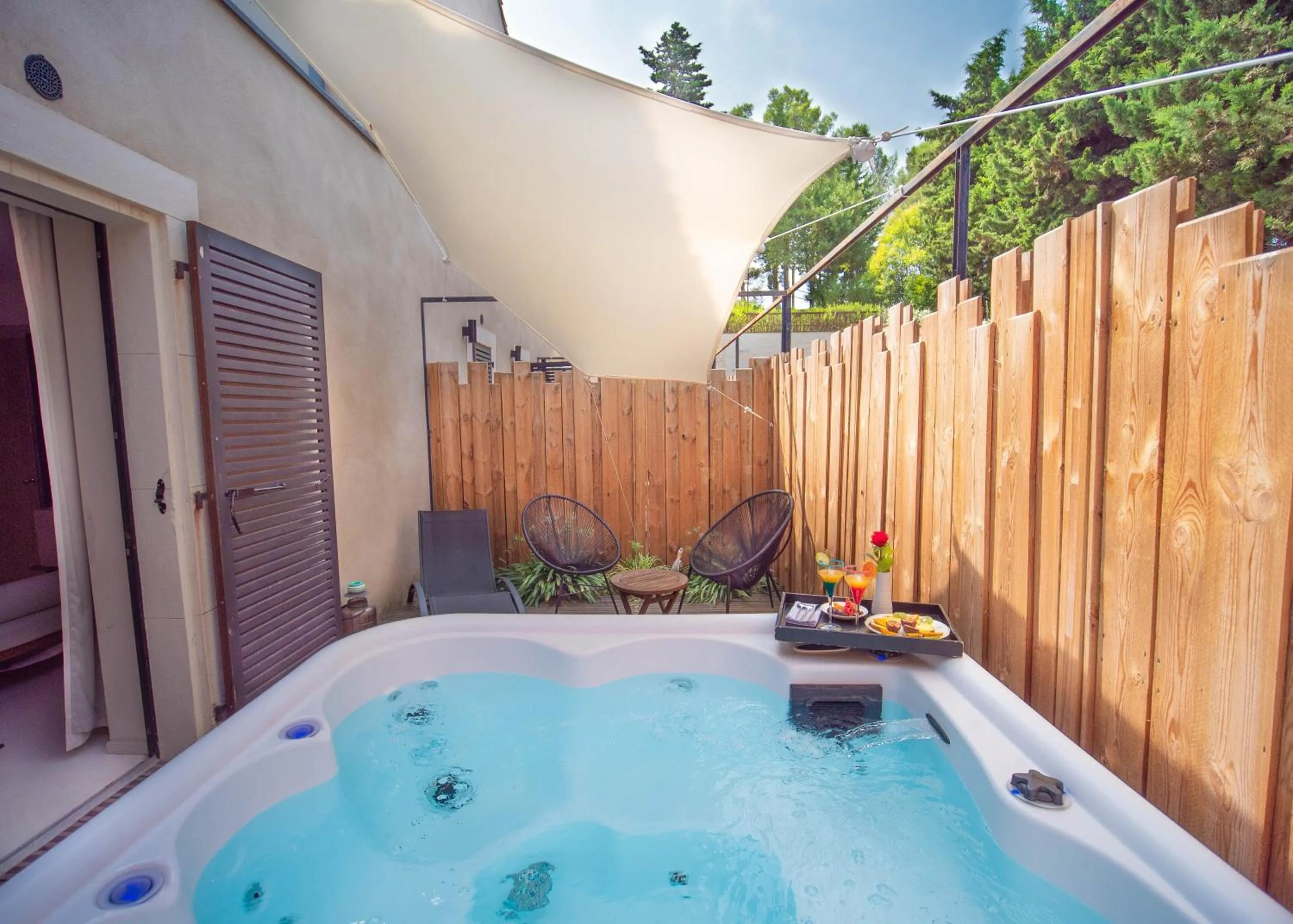 Balcony/Terrace in Hotel Pont Levis - Franck Putelat